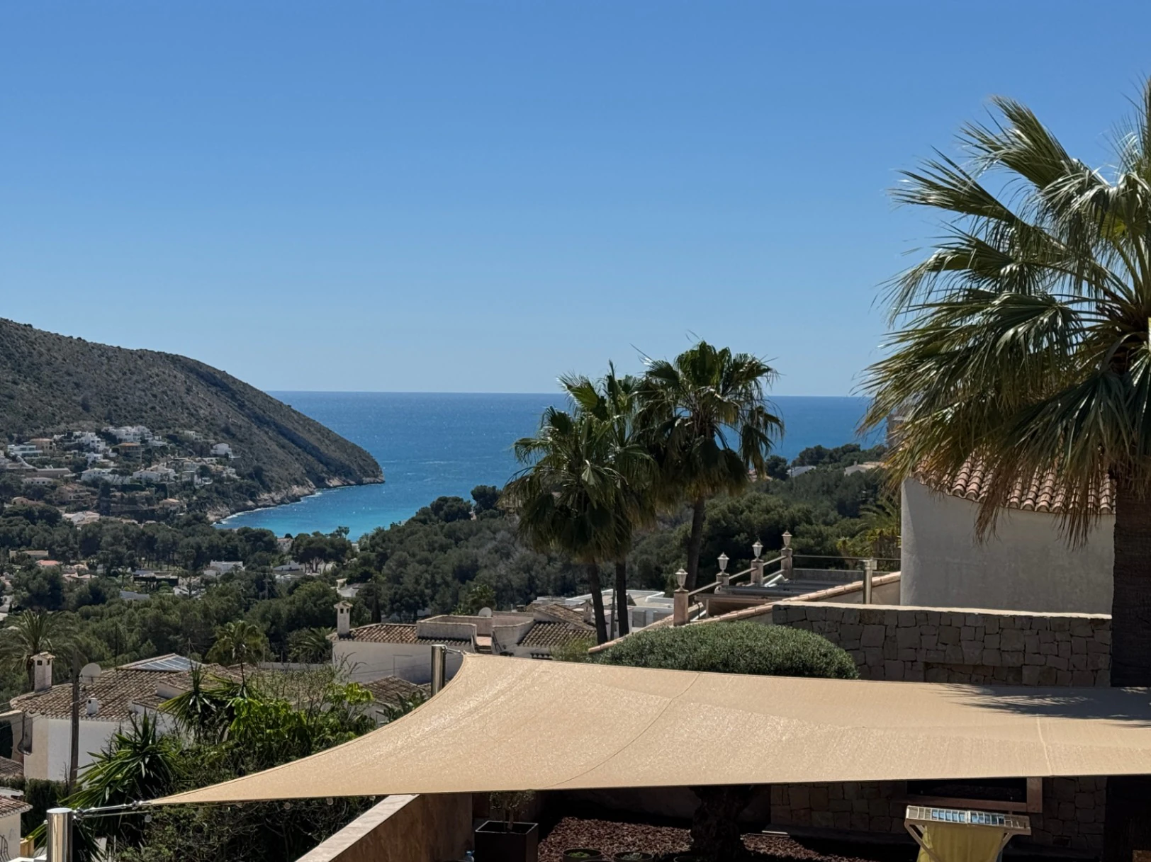 CH3402 - Exklusiv lyxvilla med panoramautsikt över havet i El Portet Moraira, Costa Blanca Spanien