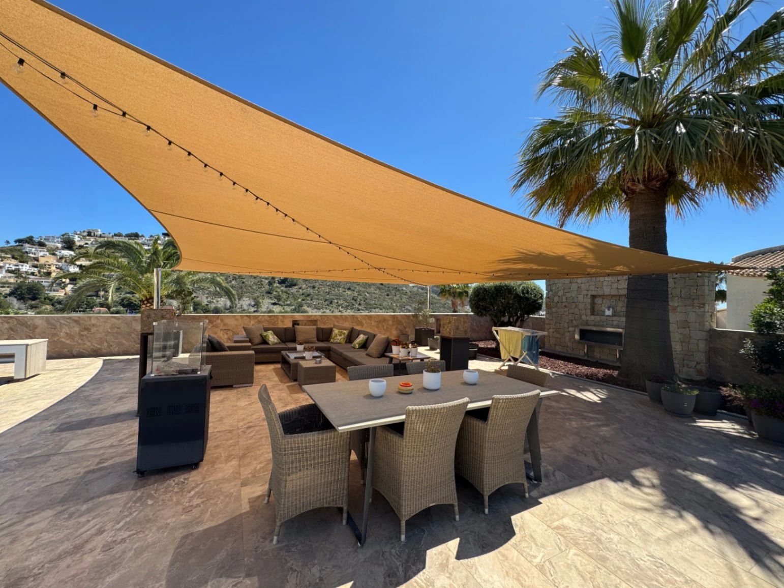 CH3402 - Exklusiv lyxvilla med panoramautsikt över havet i El Portet Moraira, Costa Blanca Spanien