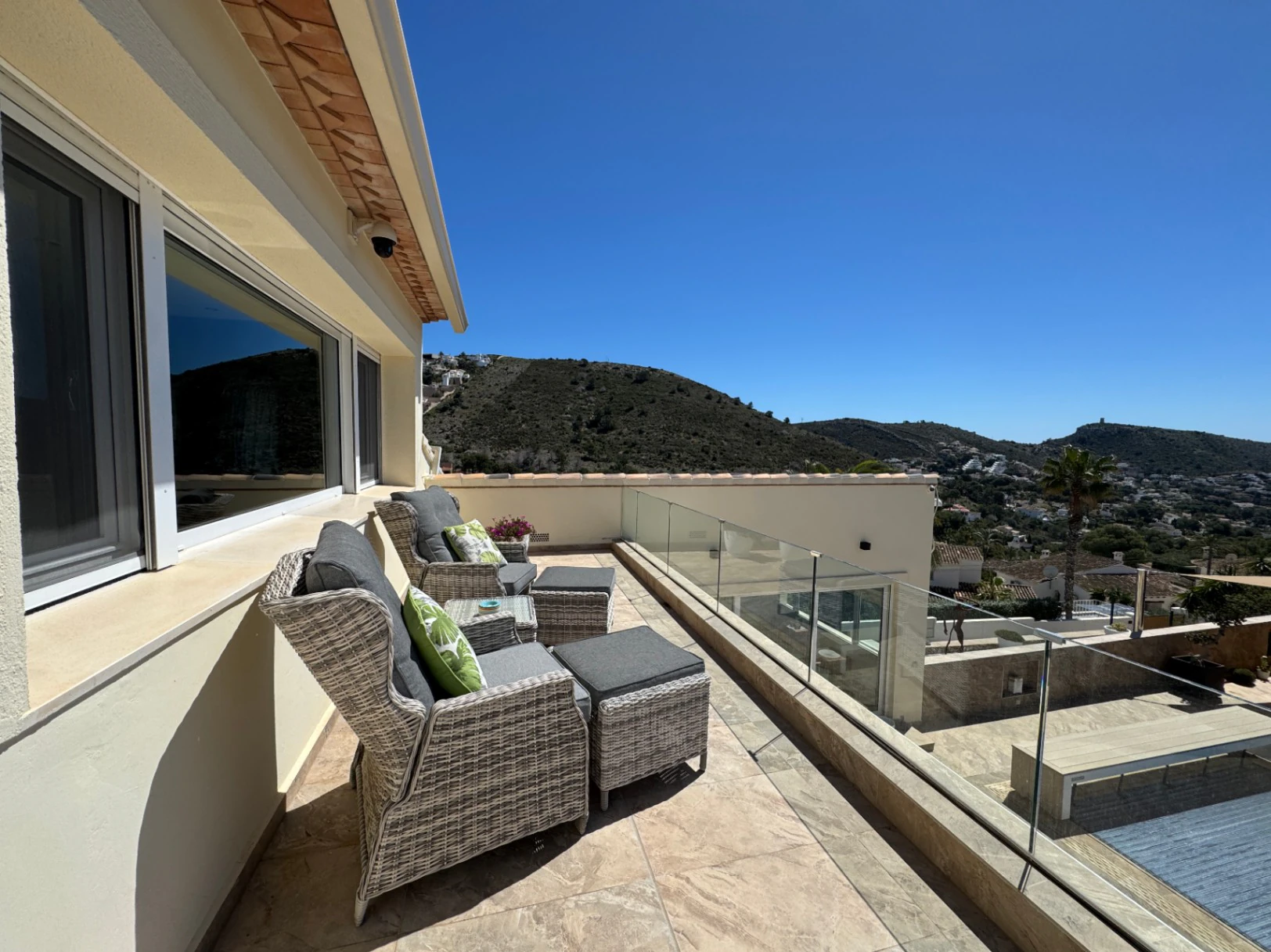 CH3402 - Exklusiv lyxvilla med panoramautsikt över havet i El Portet Moraira, Costa Blanca Spanien