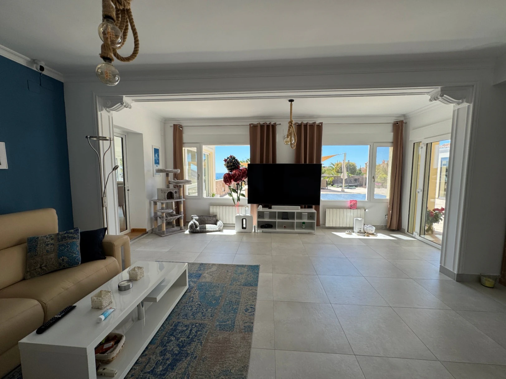 CH3402 - Exklusiv lyxvilla med panoramautsikt över havet i El Portet Moraira, Costa Blanca Spanien