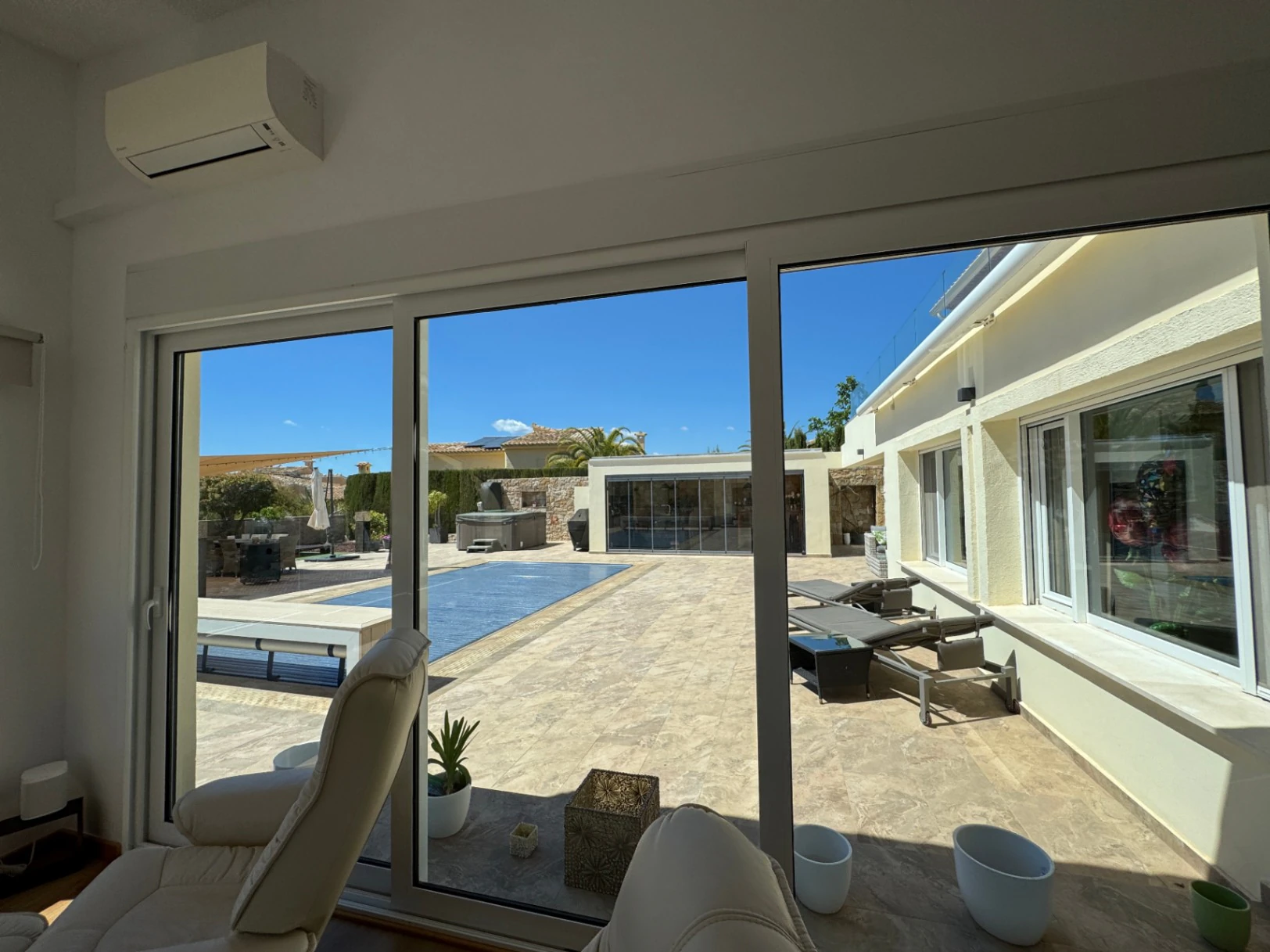 CH3402 - Exklusiv lyxvilla med panoramautsikt över havet i El Portet Moraira, Costa Blanca Spanien