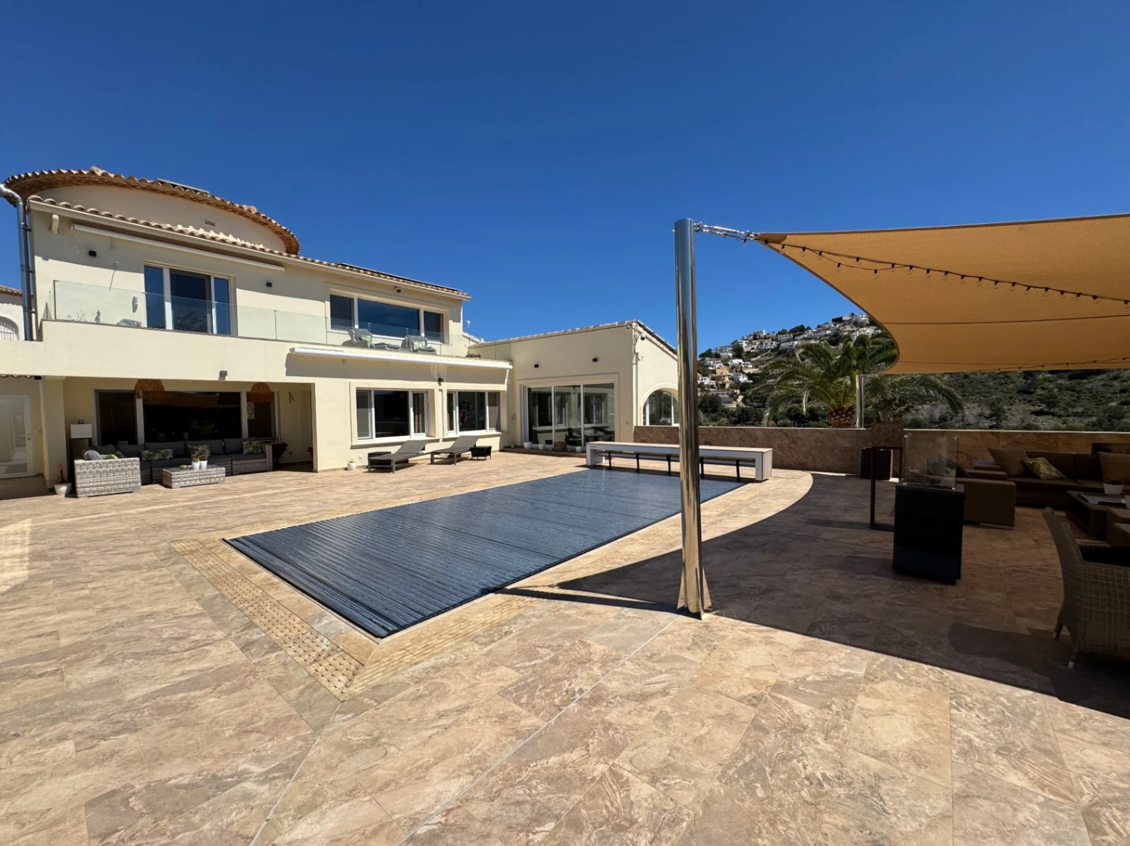 CH3402 - Exklusiv lyxvilla med panoramautsikt över havet i El Portet Moraira, Costa Blanca Spanien