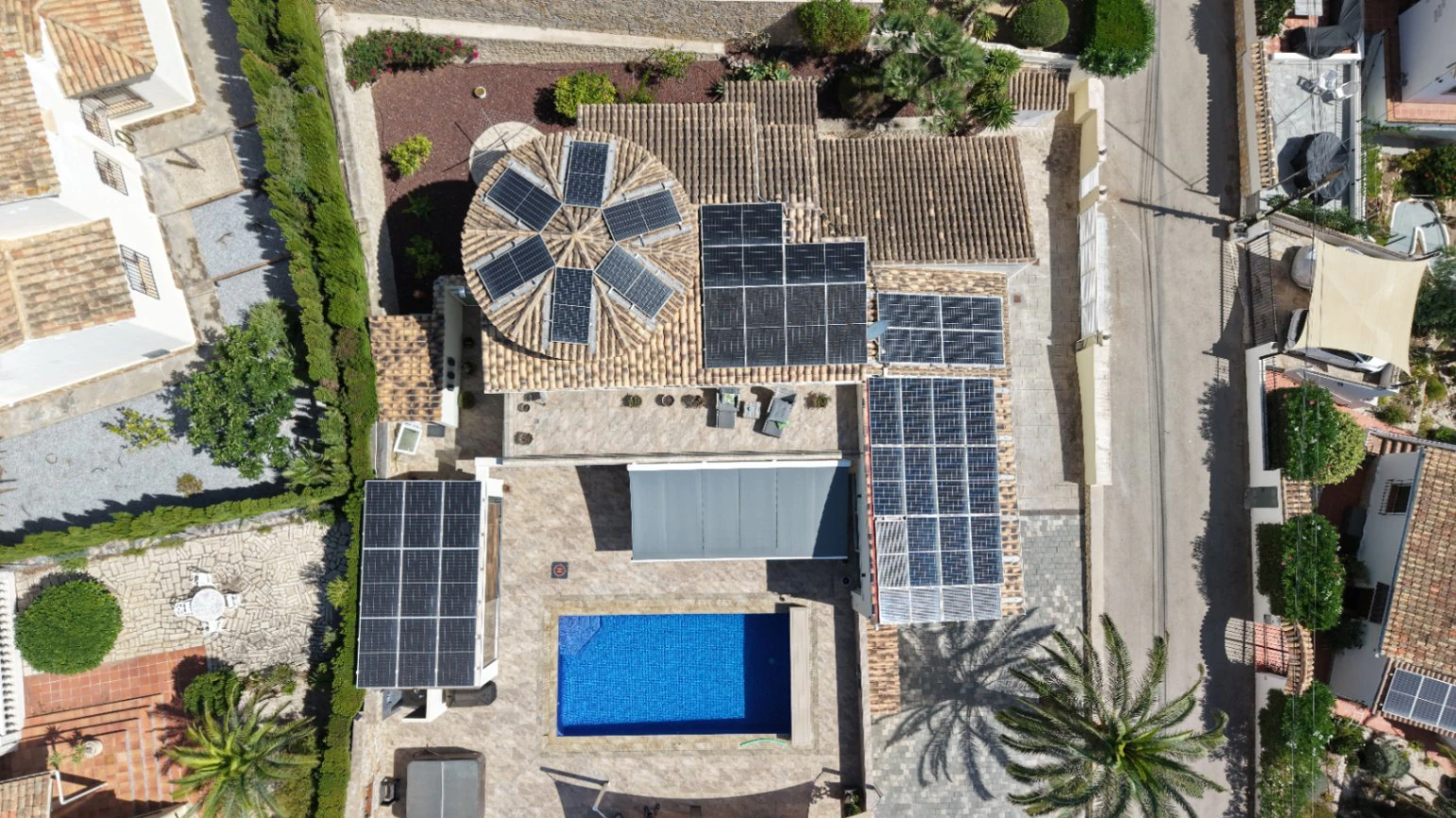 CH3402 - Exklusiv lyxvilla med panoramautsikt över havet i El Portet Moraira, Costa Blanca Spanien