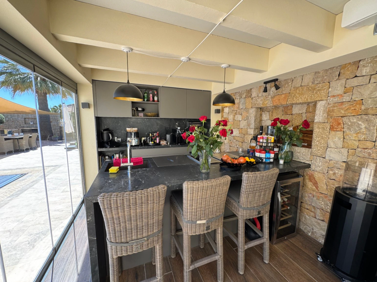 CH3402 - Exklusiv lyxvilla med panoramautsikt över havet i El Portet Moraira, Costa Blanca Spanien