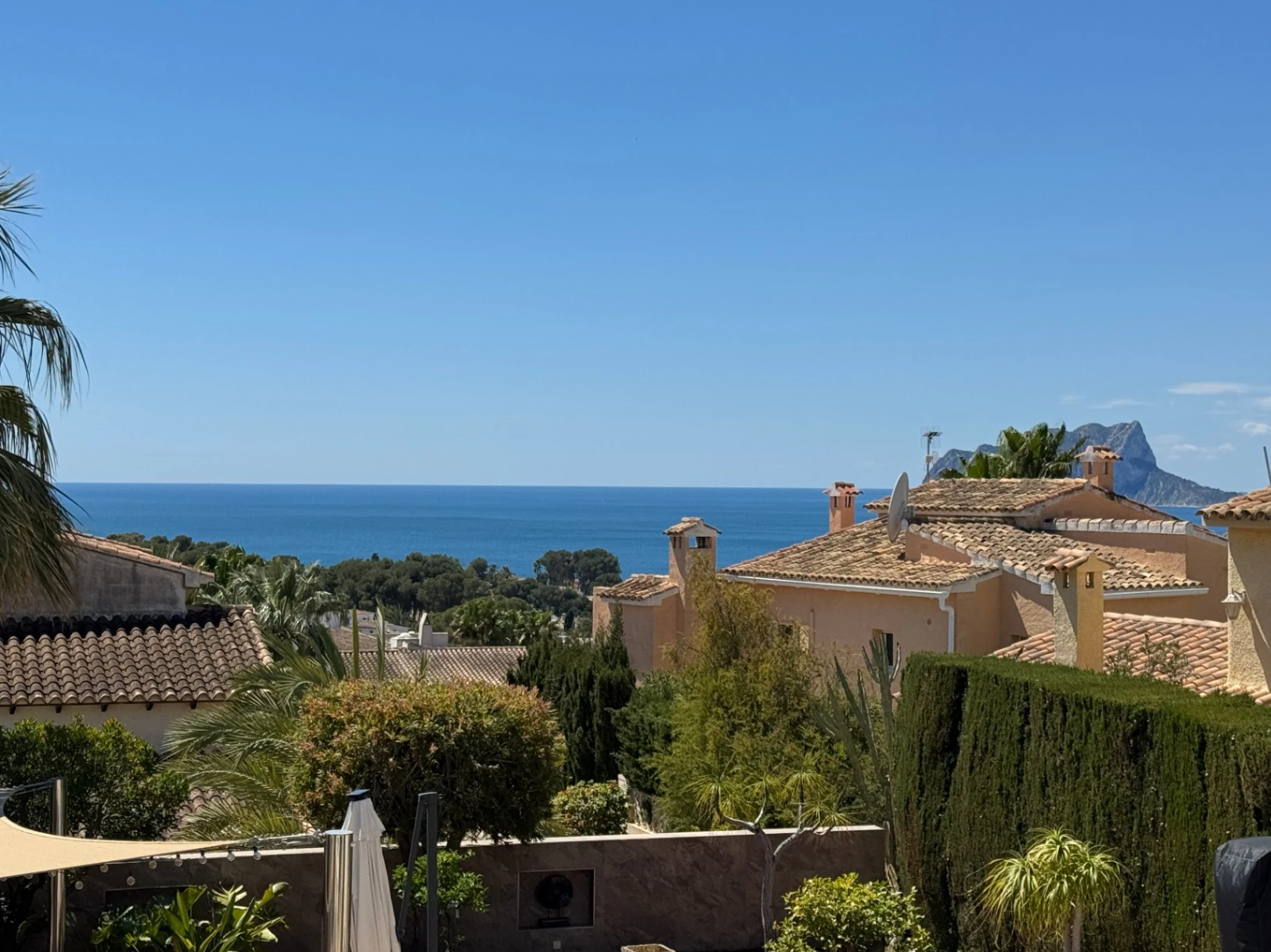 CH3402 - Exklusiv lyxvilla med panoramautsikt över havet i El Portet Moraira, Costa Blanca Spanien