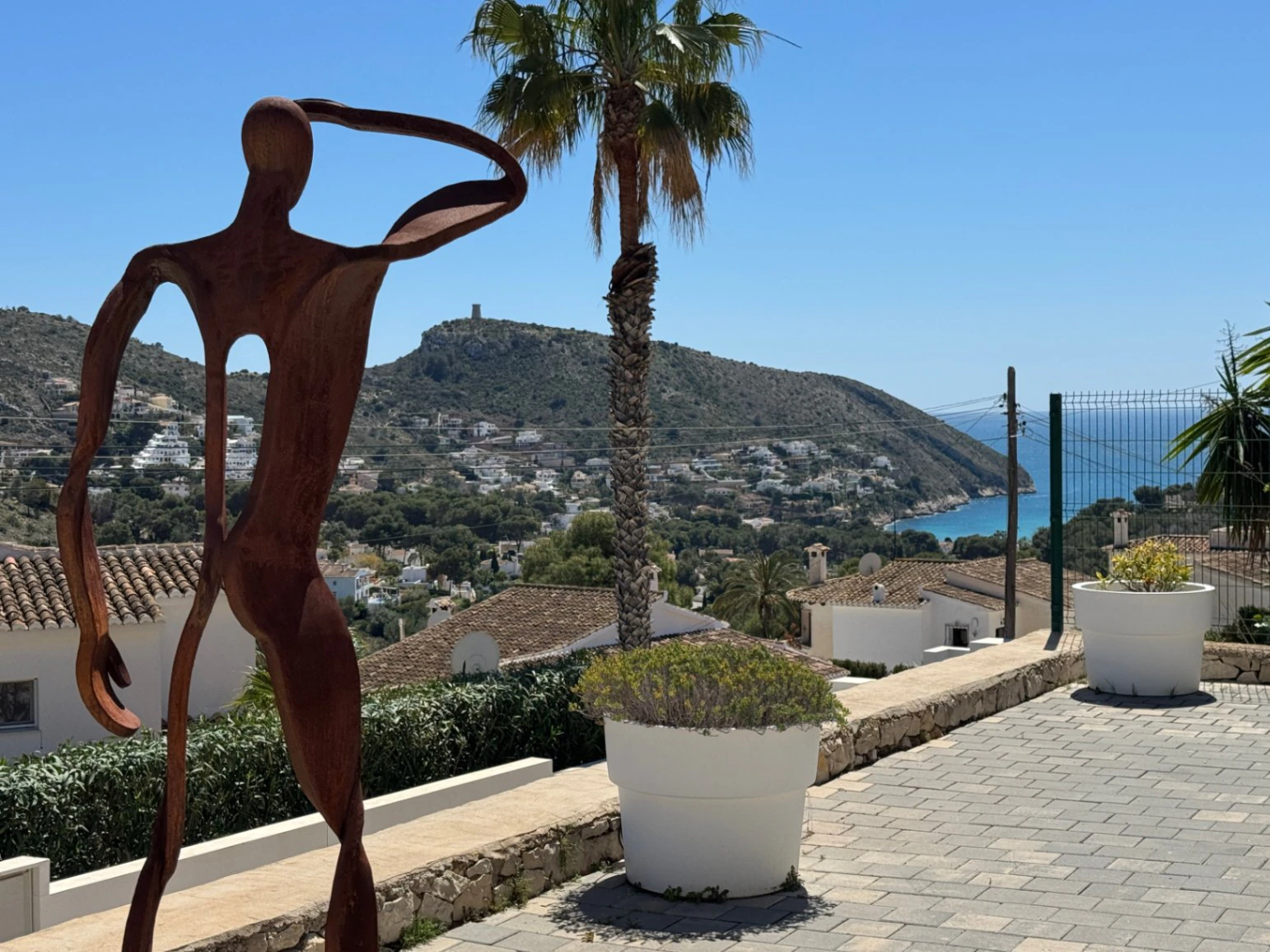 CH3402 - Exklusiv lyxvilla med panoramautsikt över havet i El Portet Moraira, Costa Blanca Spanien