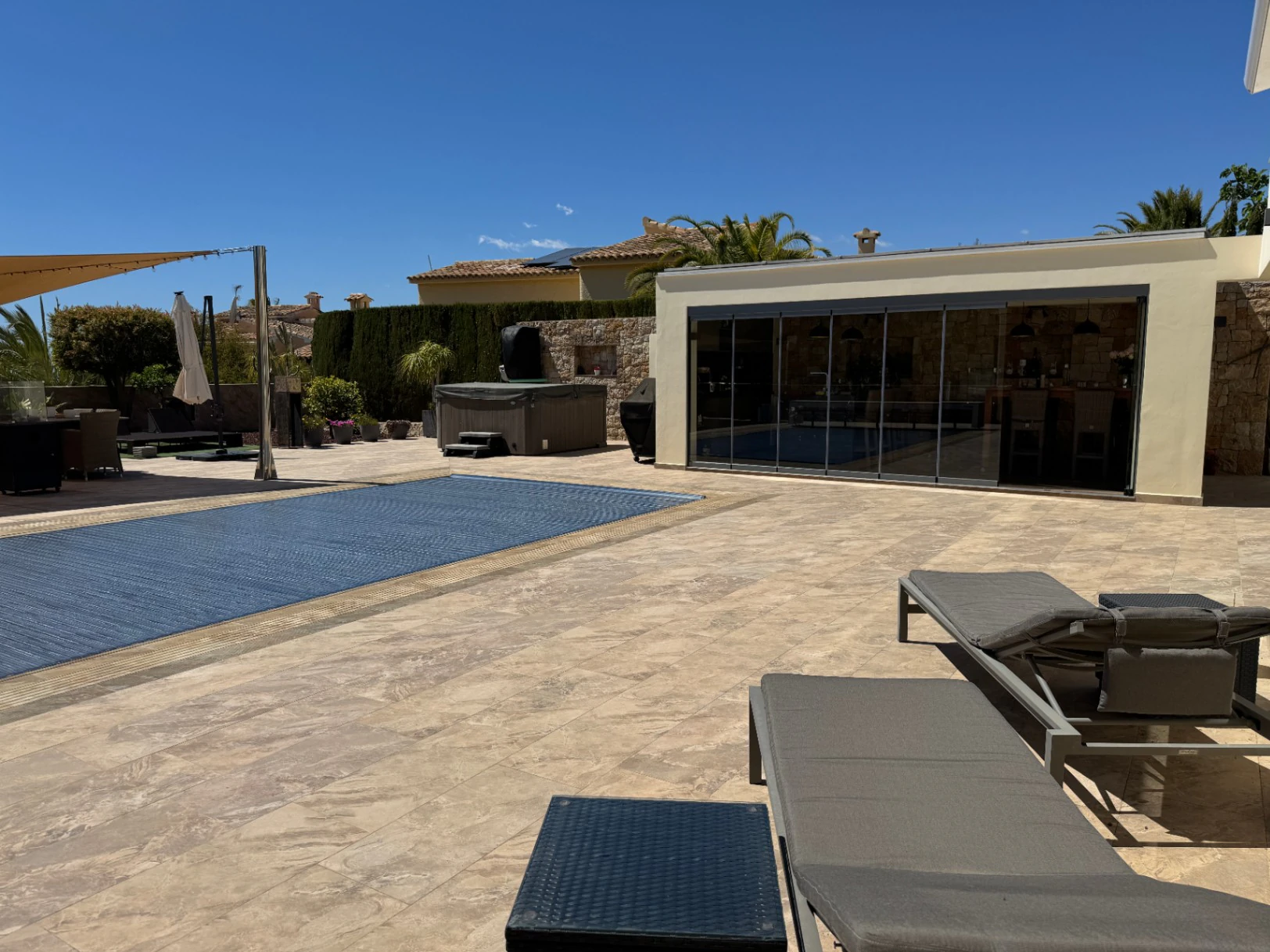 CH3402 - Exklusiv lyxvilla med panoramautsikt över havet i El Portet Moraira, Costa Blanca Spanien