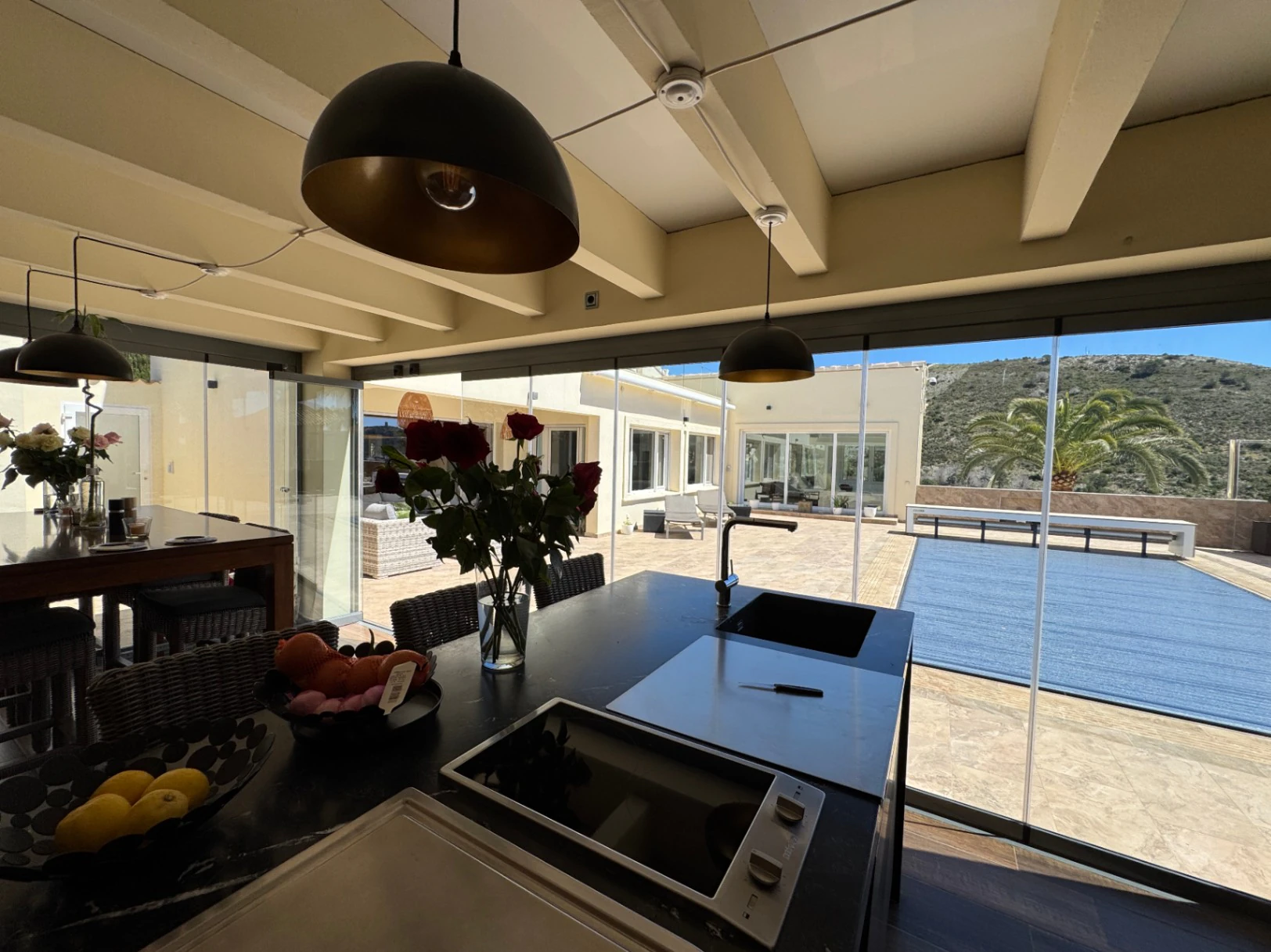 CH3402 - Exklusiv lyxvilla med panoramautsikt över havet i El Portet Moraira, Costa Blanca Spanien