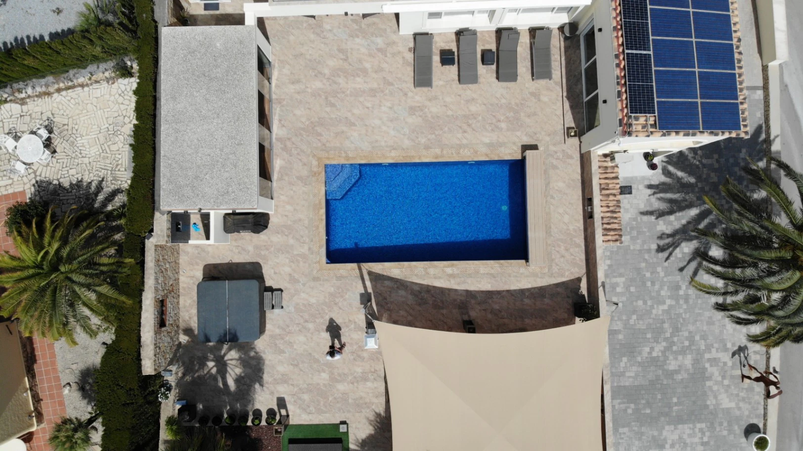 CH3402 - Exklusiv lyxvilla med panoramautsikt över havet i El Portet Moraira, Costa Blanca Spanien