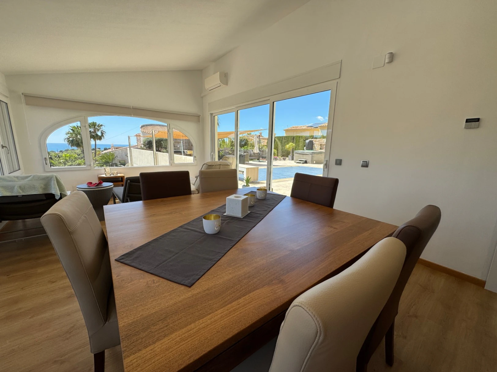 CH3402 - Exklusiv lyxvilla med panoramautsikt över havet i El Portet Moraira, Costa Blanca Spanien