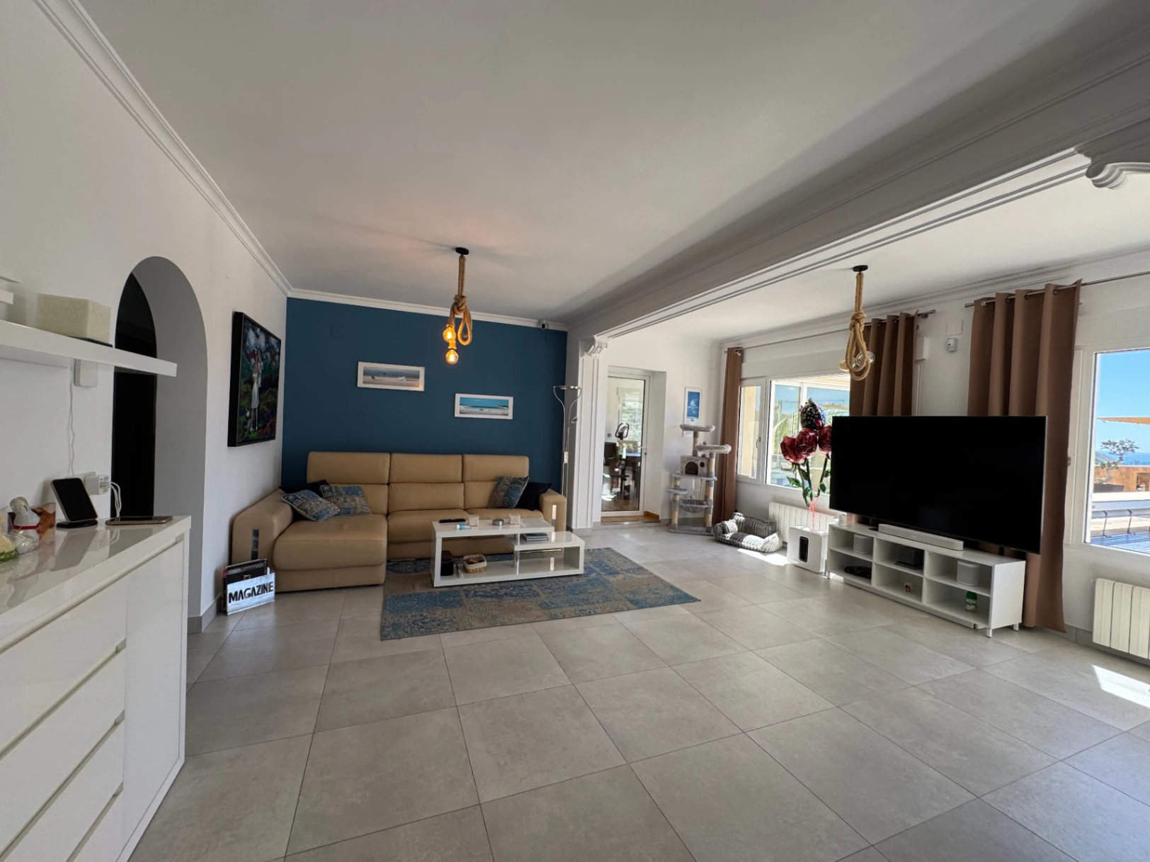 CH3402 - Exklusiv lyxvilla med panoramautsikt över havet i El Portet Moraira, Costa Blanca Spanien
