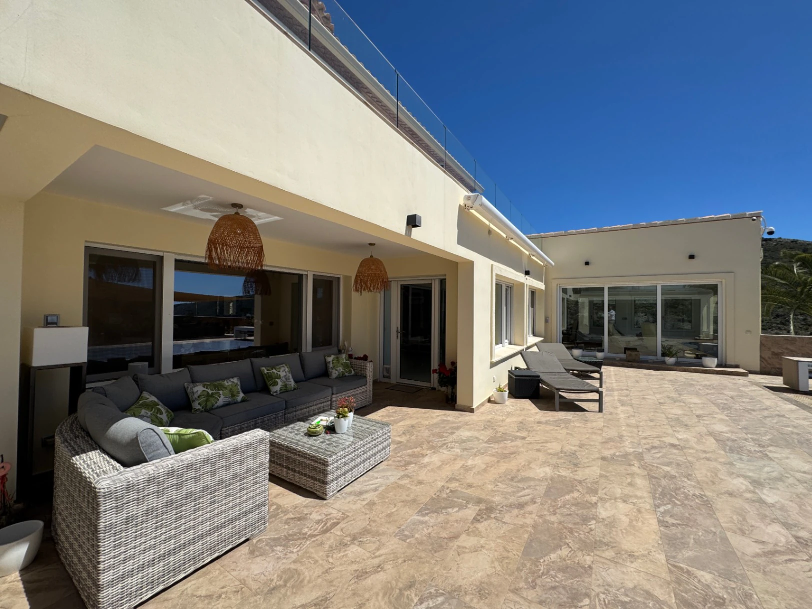 CH3402 - Exklusiv lyxvilla med panoramautsikt över havet i El Portet Moraira, Costa Blanca Spanien