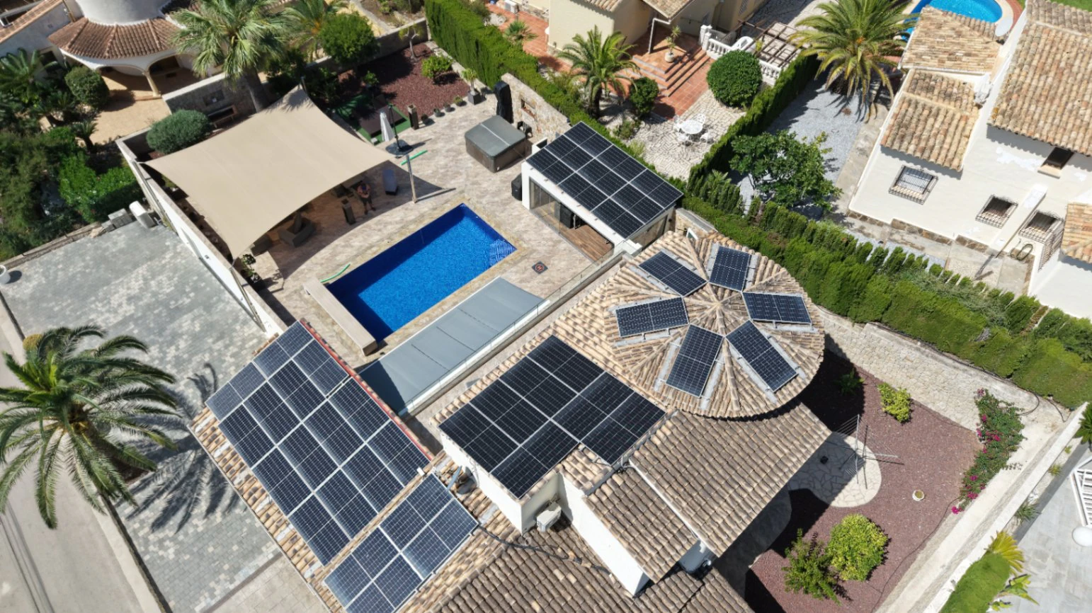 CH3402 - Exklusiv lyxvilla med panoramautsikt över havet i El Portet Moraira, Costa Blanca Spanien