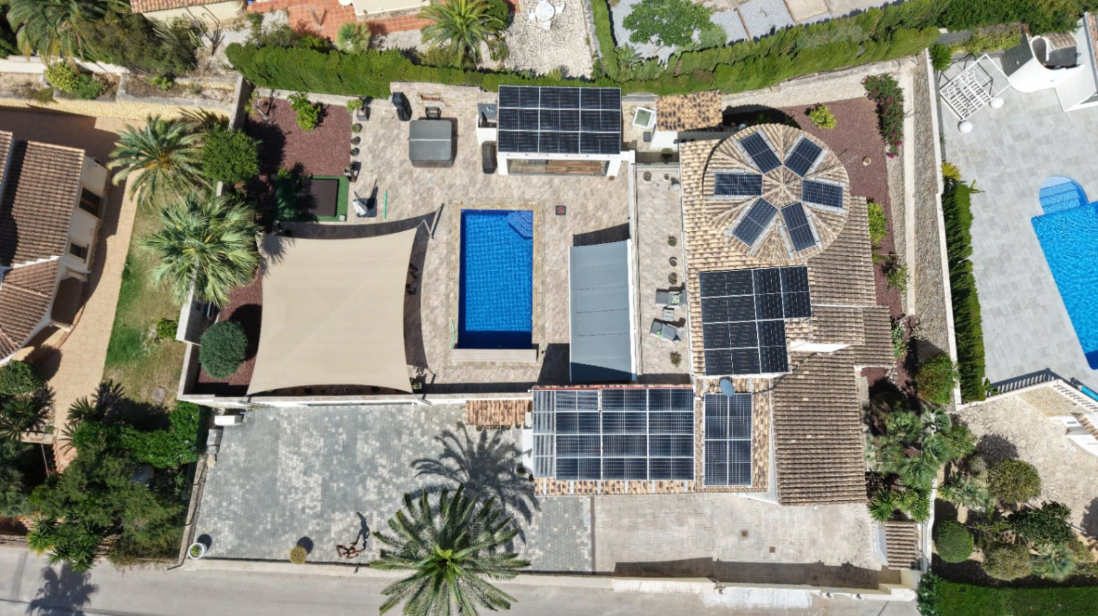 CH3402 - Exklusiv lyxvilla med panoramautsikt över havet i El Portet Moraira, Costa Blanca Spanien