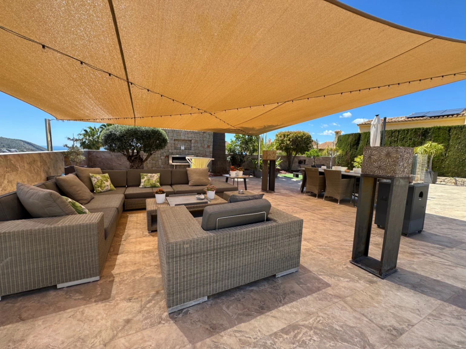 CH3402 - Exklusiv lyxvilla med panoramautsikt över havet i El Portet Moraira, Costa Blanca Spanien