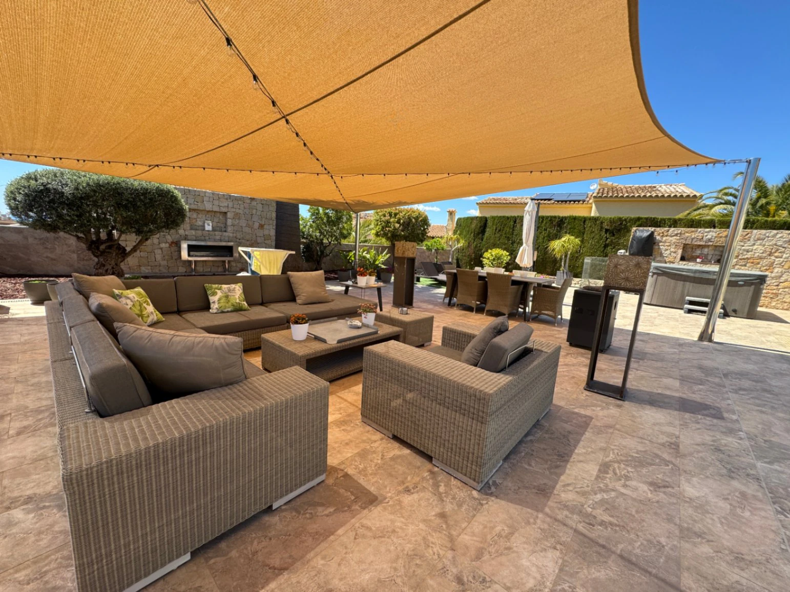 CH3402 - Exklusiv lyxvilla med panoramautsikt över havet i El Portet Moraira, Costa Blanca Spanien