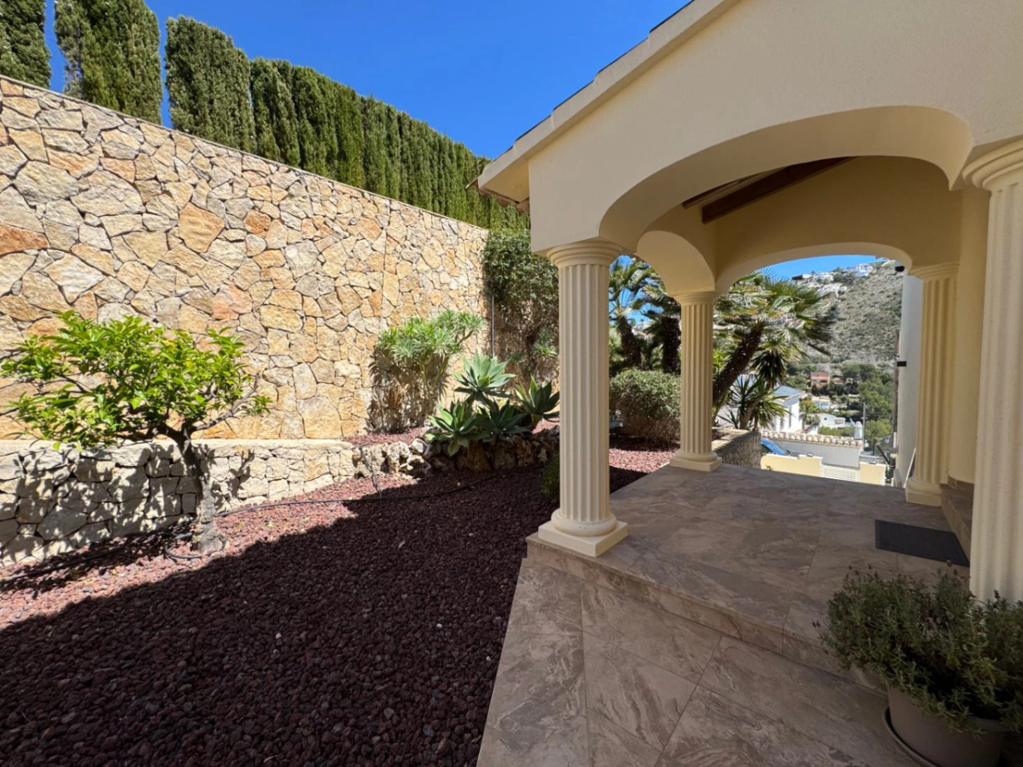 CH3402 - Exklusiv lyxvilla med panoramautsikt över havet i El Portet Moraira, Costa Blanca Spanien