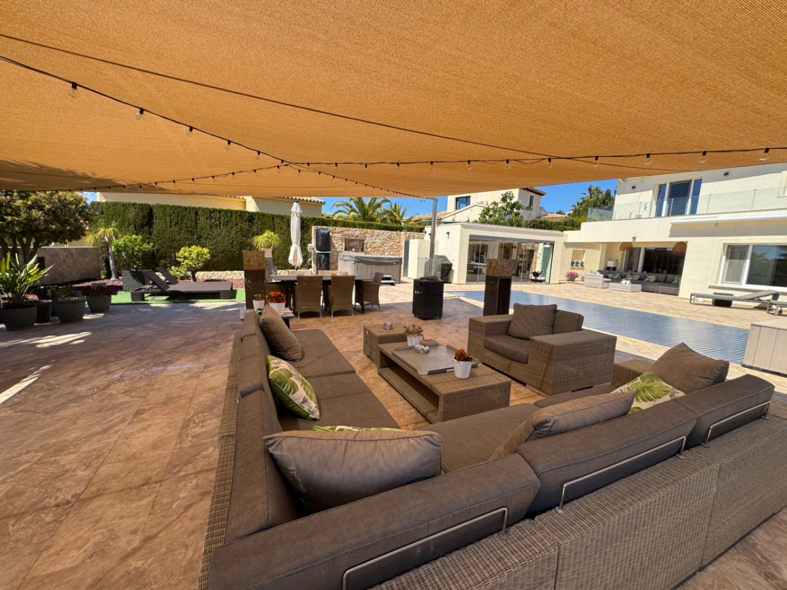 CH3402 - Exklusiv lyxvilla med panoramautsikt över havet i El Portet Moraira, Costa Blanca Spanien