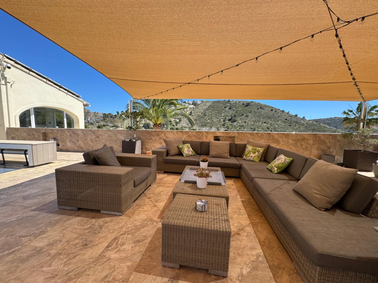 CH3402 - Exklusiv lyxvilla med panoramautsikt över havet i El Portet Moraira, Costa Blanca Spanien