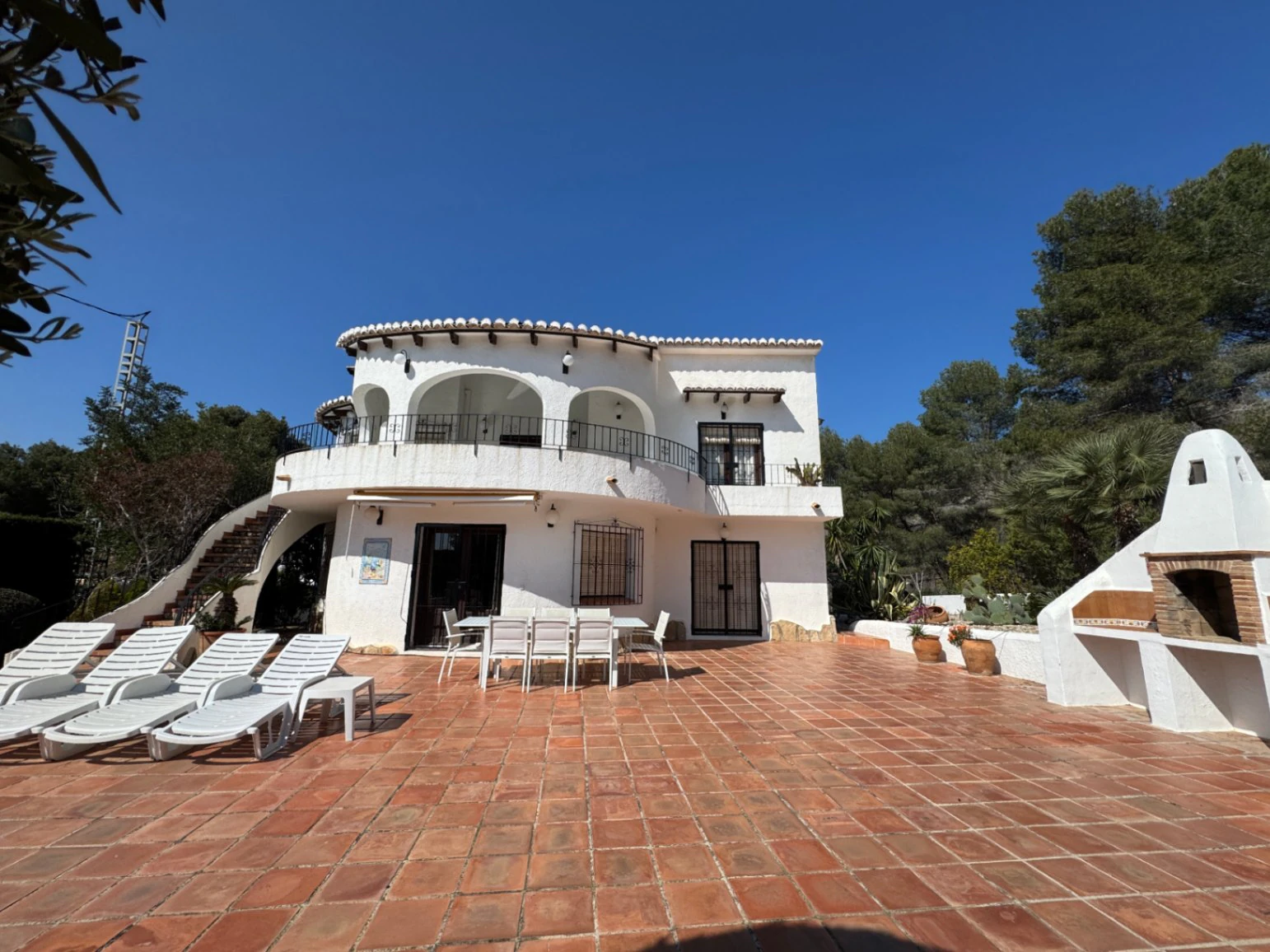 CH3386 - Villa en Moraira con piscina y apartamento independiente, cerca de El Portet