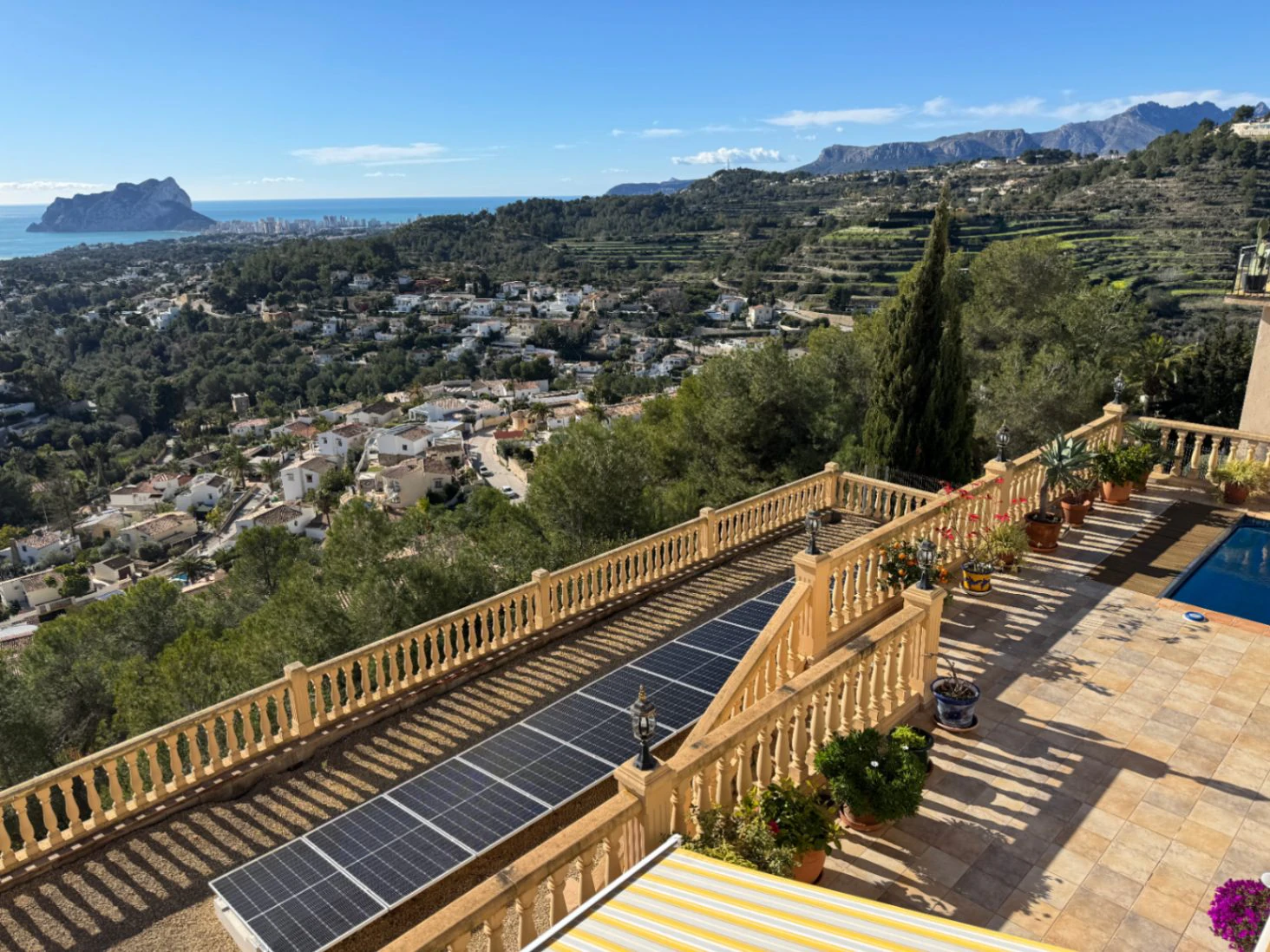 Lujosa villa en Montemar, Benissa Costa, con vistas al mar, Peñón d’Ifach y Bernia
