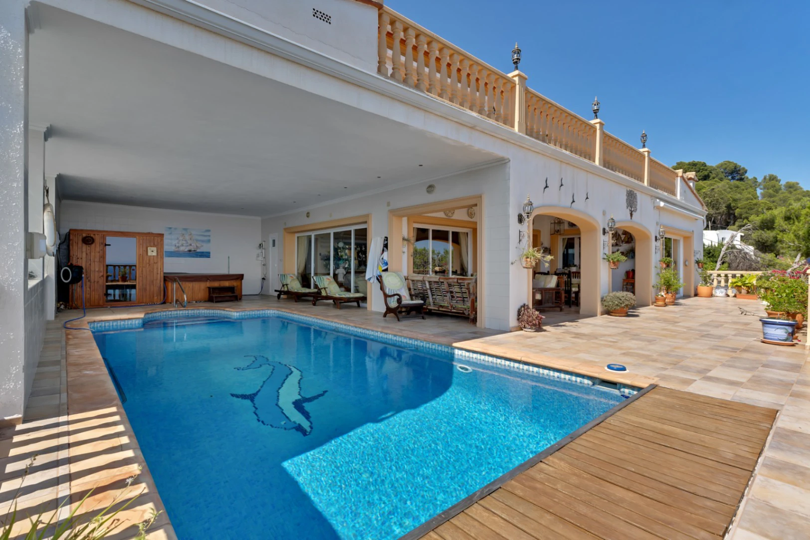 CH3388 - Luxe villa in Montemar, Benissa Costa, met zeezicht, Peñón d’Ifach en Bernia