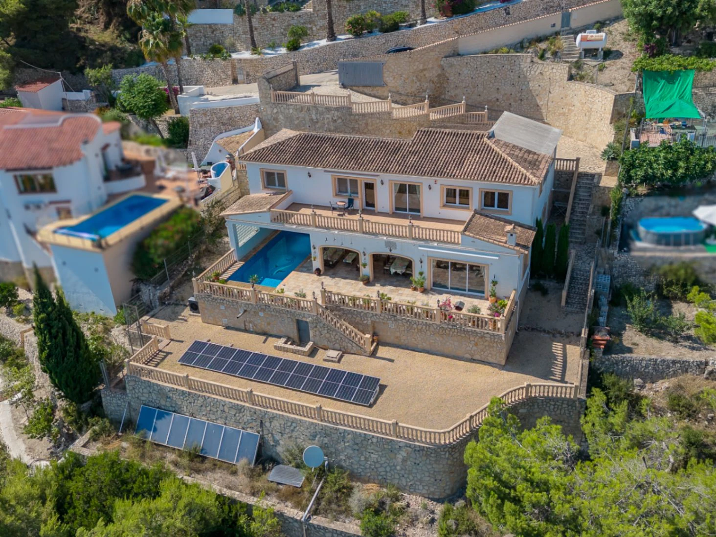 CH3388 - Luxe villa in Montemar, Benissa Costa, met zeezicht, Peñón d’Ifach en Bernia