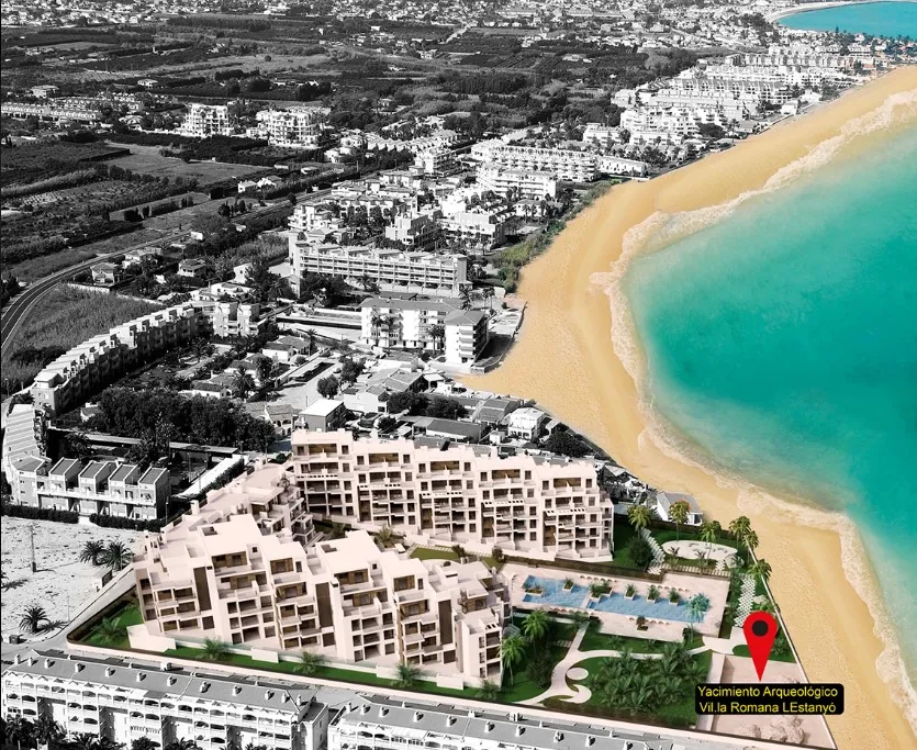 Nieuwbouw appartement aan het strand in Dénia