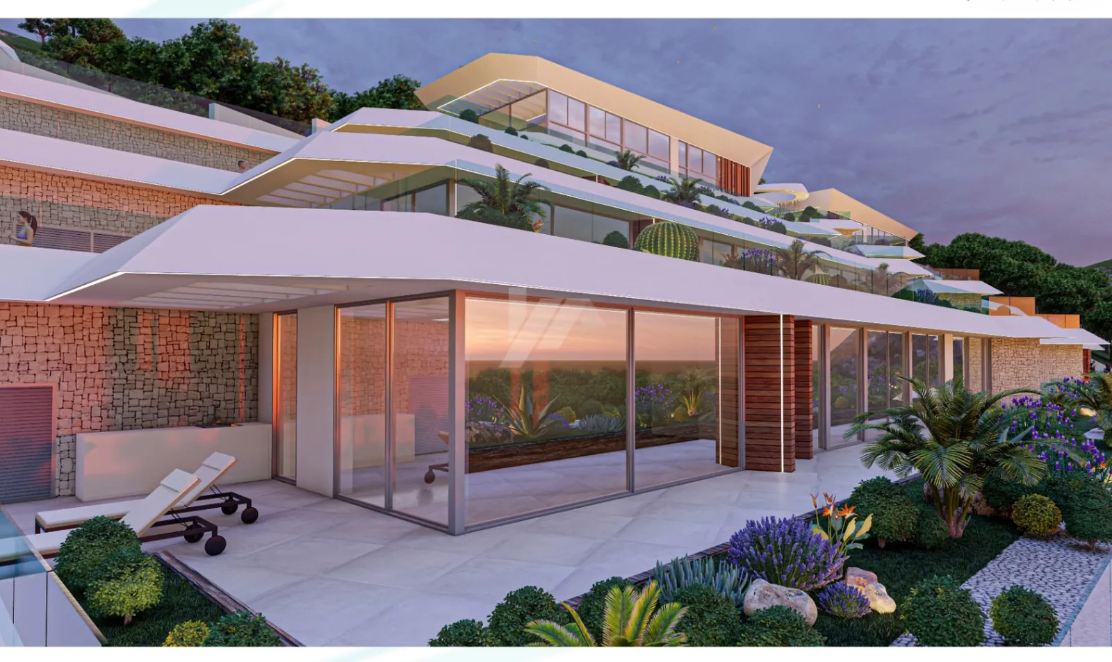 Luxe villa's met uitzicht op zee te koop in Altea. Costa Blanca.