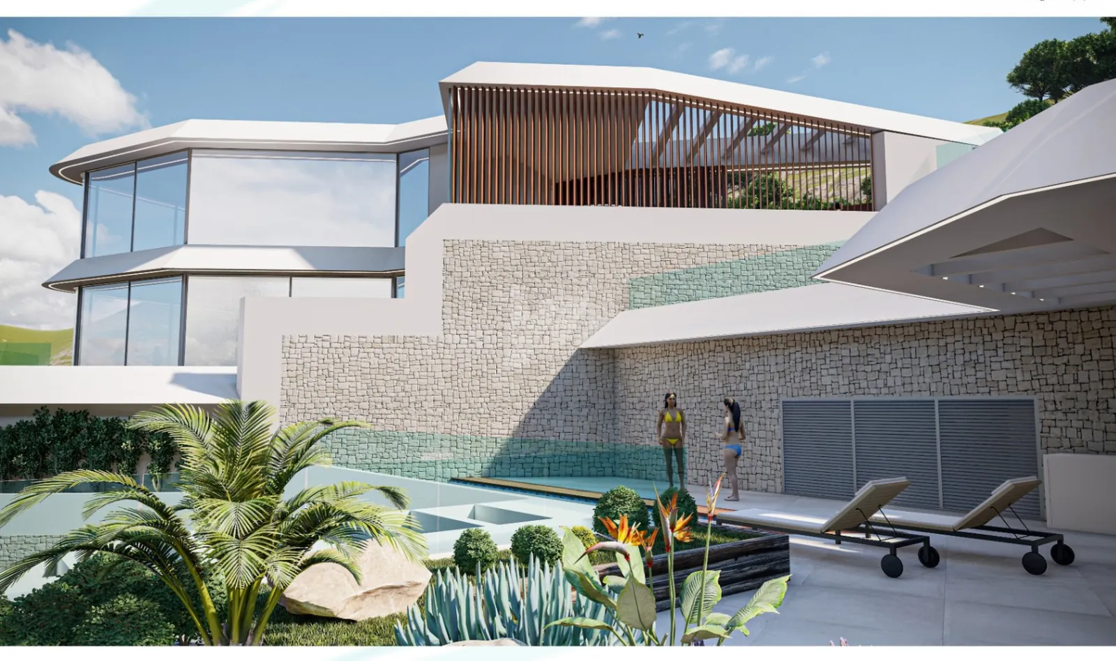 Luxe villa's met uitzicht op zee te koop in Altea. Costa Blanca.