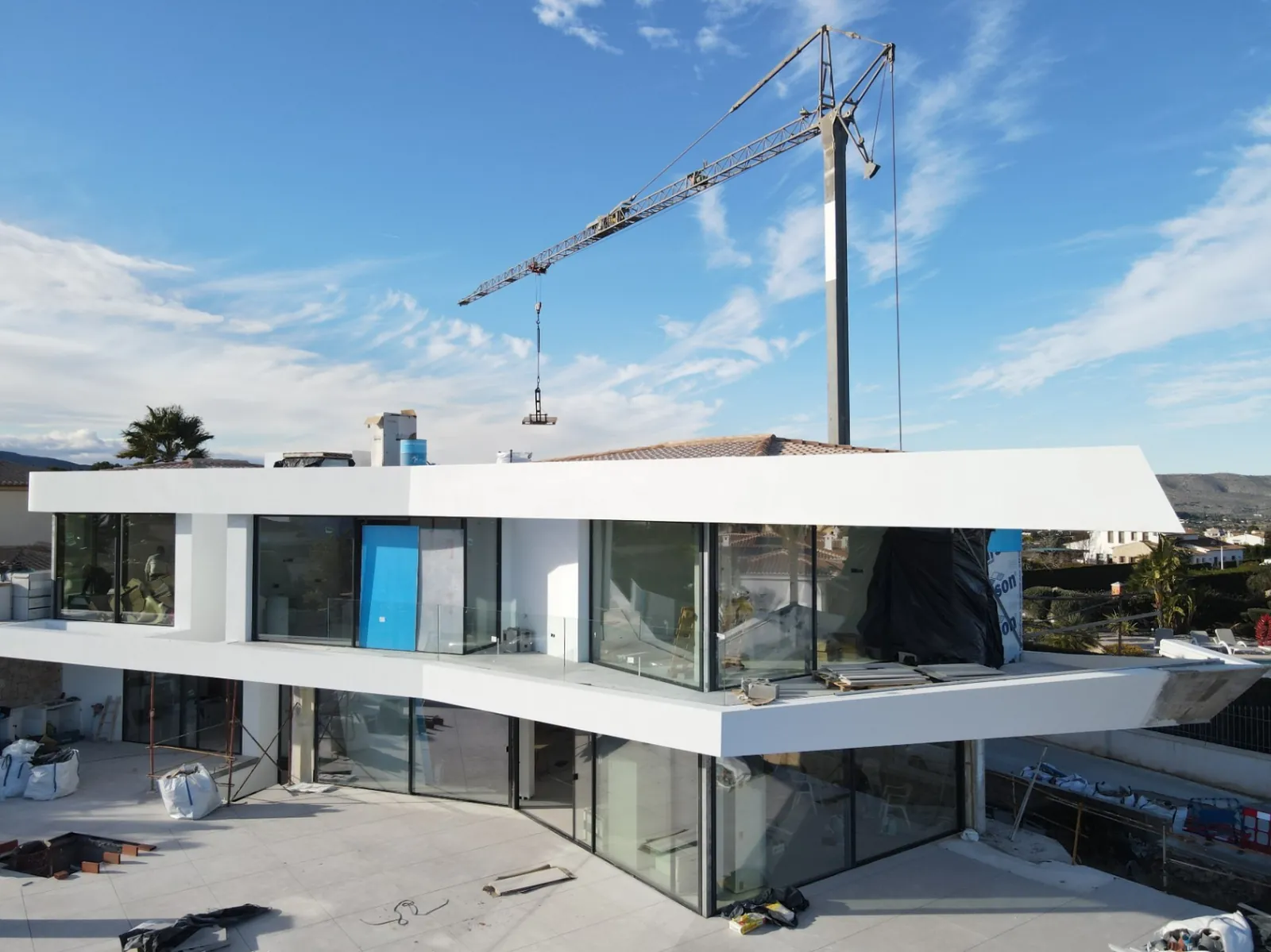 Luxe villa met uitzicht op de hele kust in Moraira