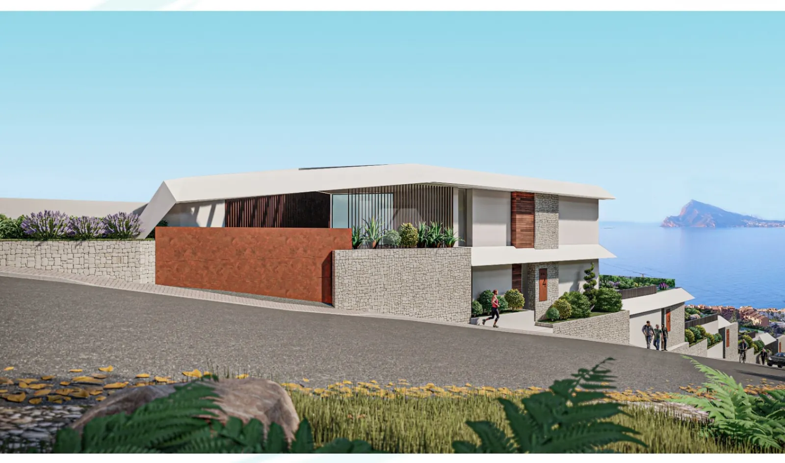 Penthouse te koop met zeezicht in Altea, Costa Blanca.