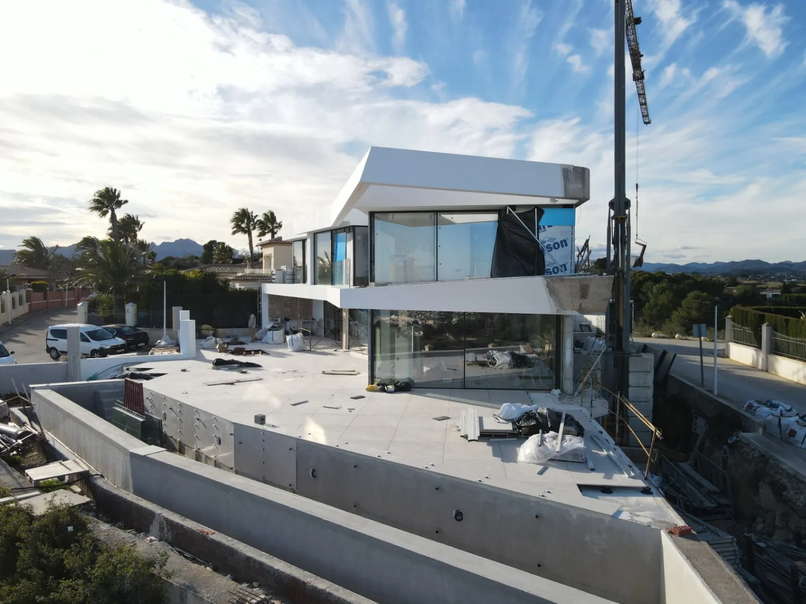 Luxe villa met uitzicht op de hele kust in Moraira