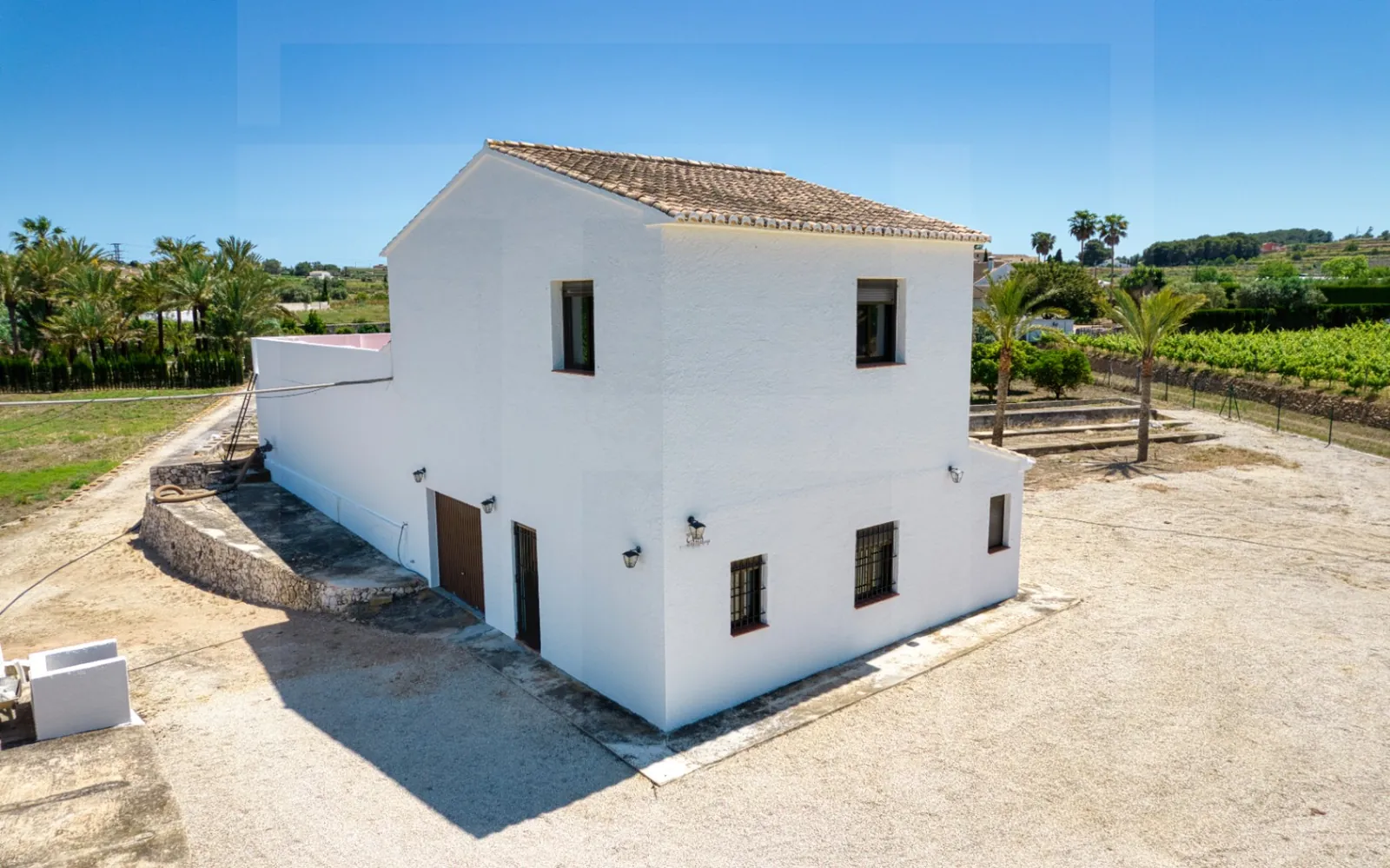Uitzonderlijk landelijk onroerend goed met ontwikkelingspotentieel in Moraira/Teulada