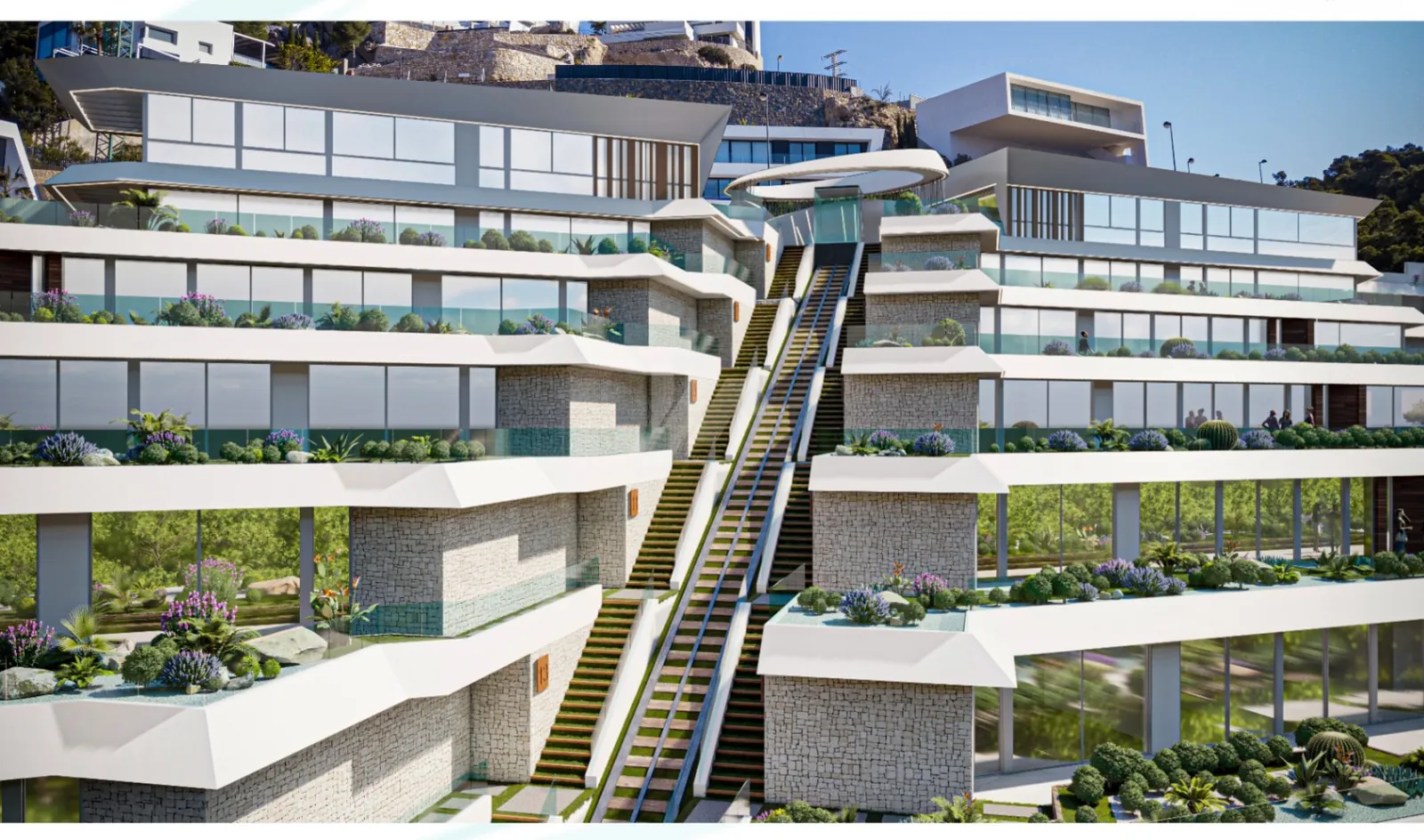 Penthouse te koop met zeezicht in Altea, Costa Blanca.