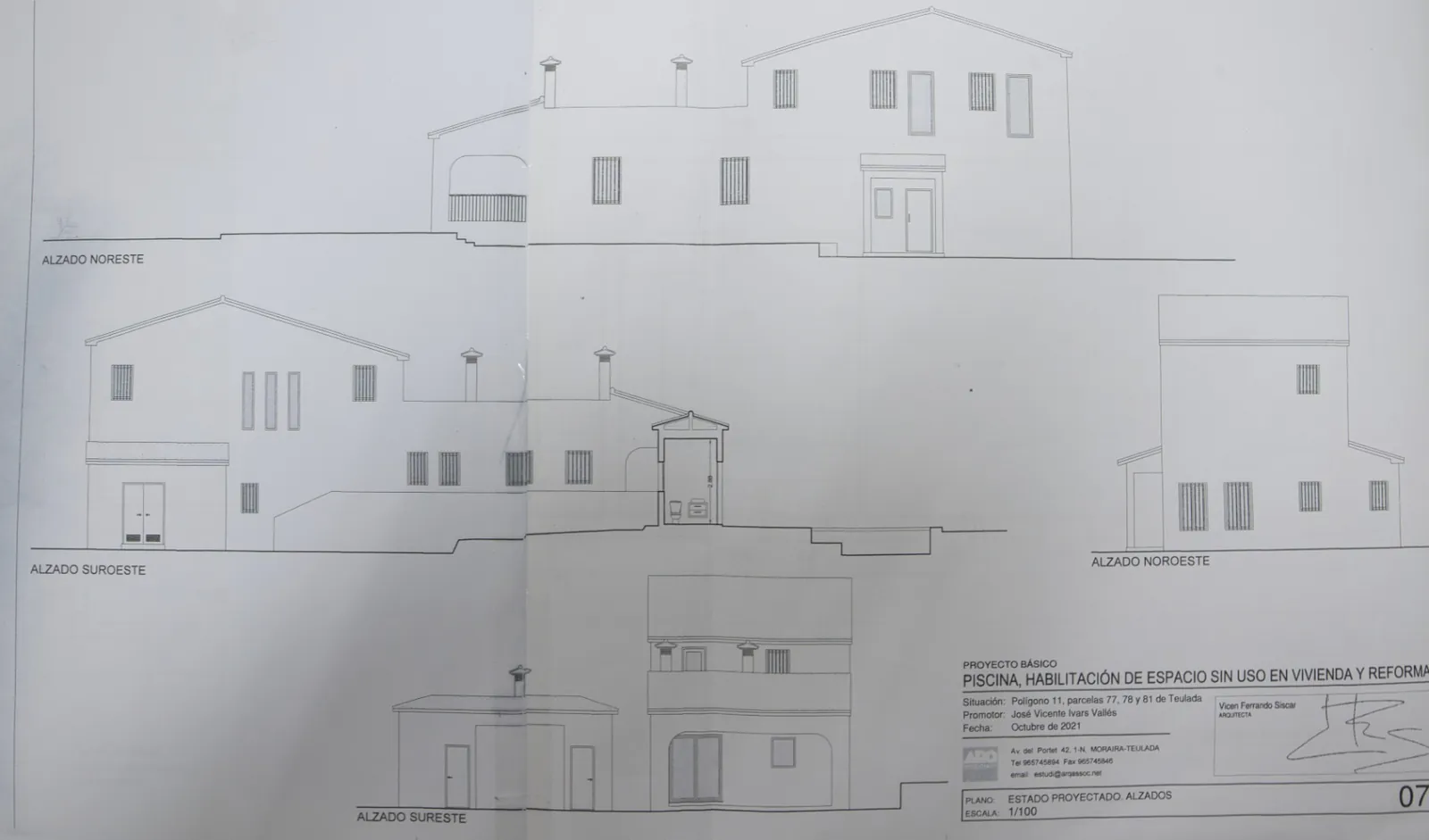 Uitzonderlijk landelijk onroerend goed met ontwikkelingspotentieel in Moraira/Teulada