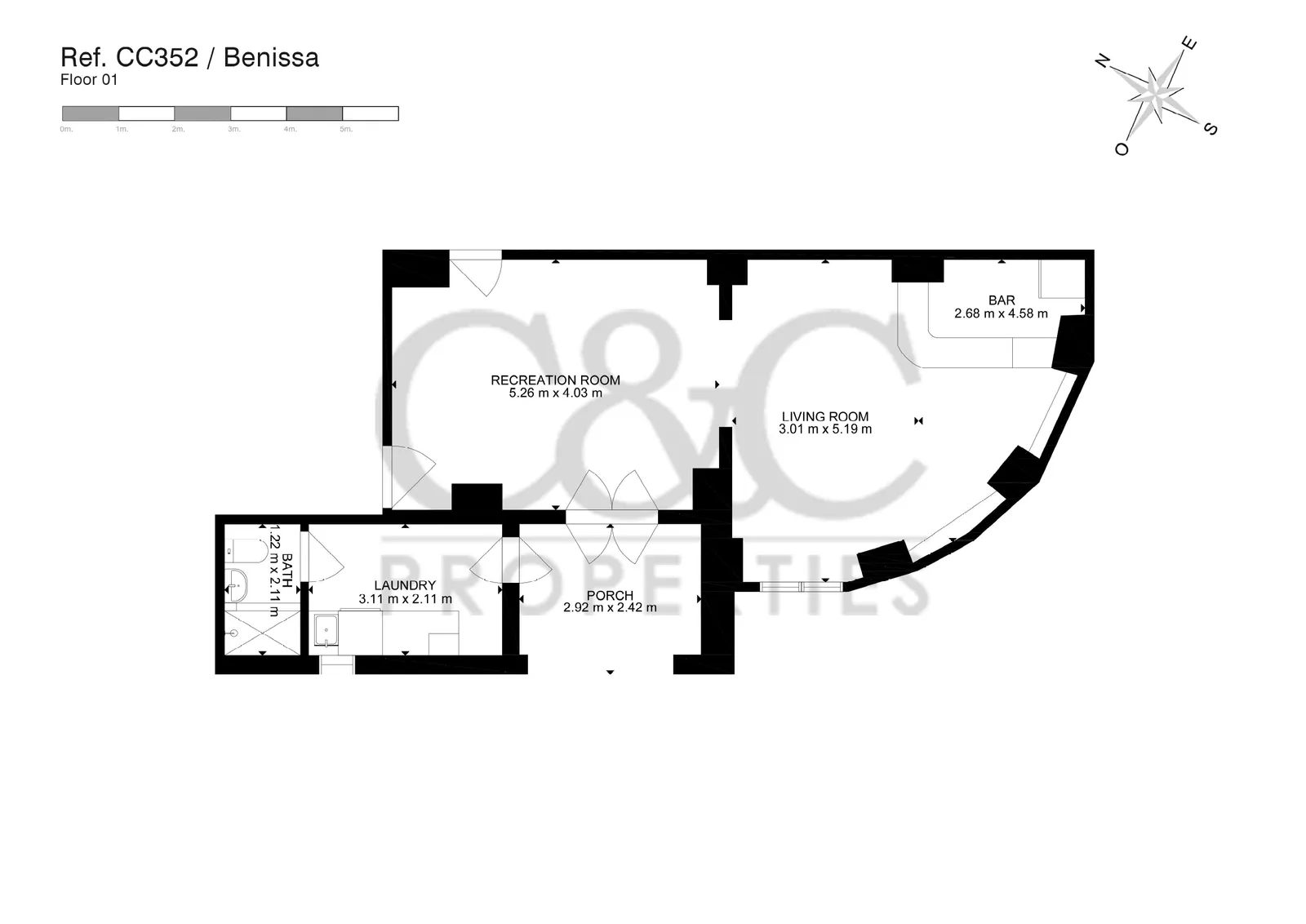 Villa te koop in Benissa, Montemar, met privézwembad.