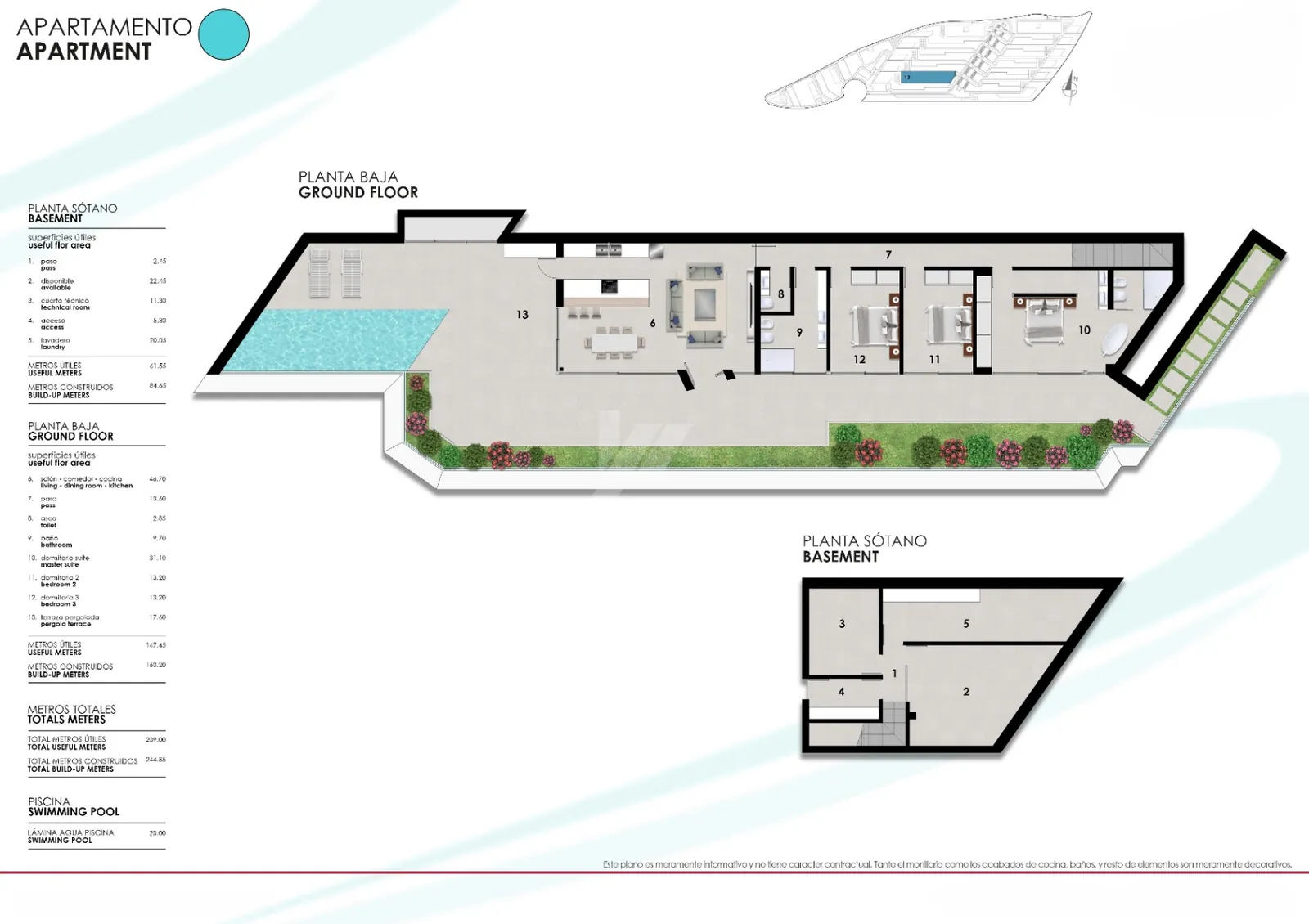 Appartementen met uitzicht op zee te koop in Altea, Costa Blanca.