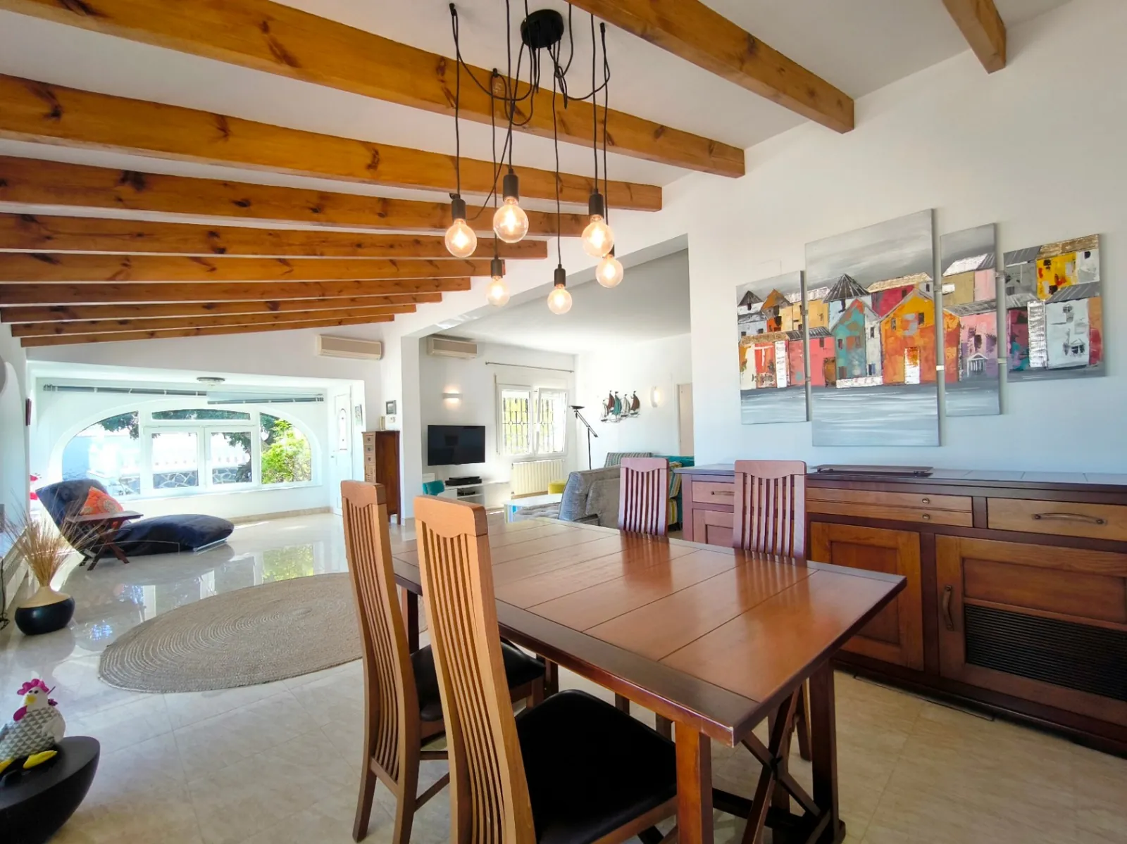 Villa met gastenappartement en uitzicht op zee in Dénia