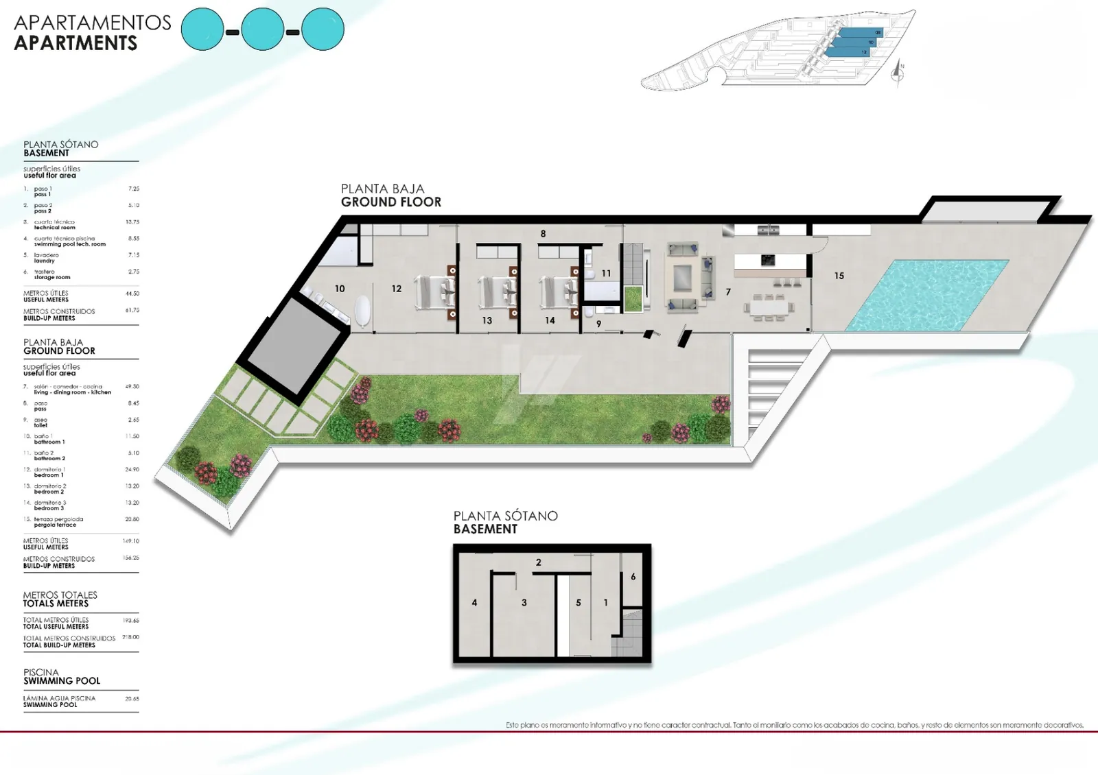 Appartementen met uitzicht op zee te koop in Altea, Costa Blanca.