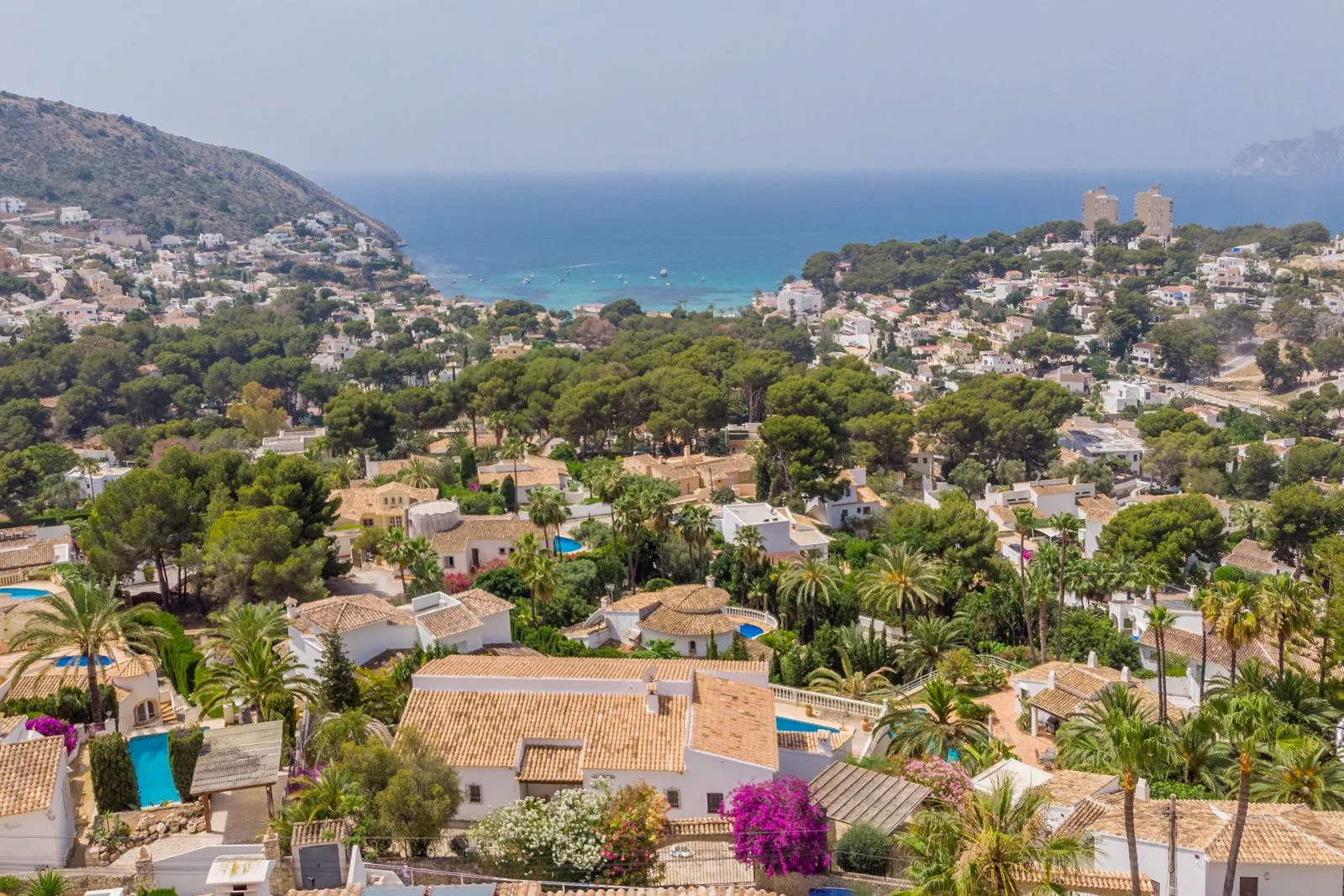 Spectaculaire villa met panoramisch uitzicht op zee in El Portet, Moraira - Slechts 1,2 km van het strand!