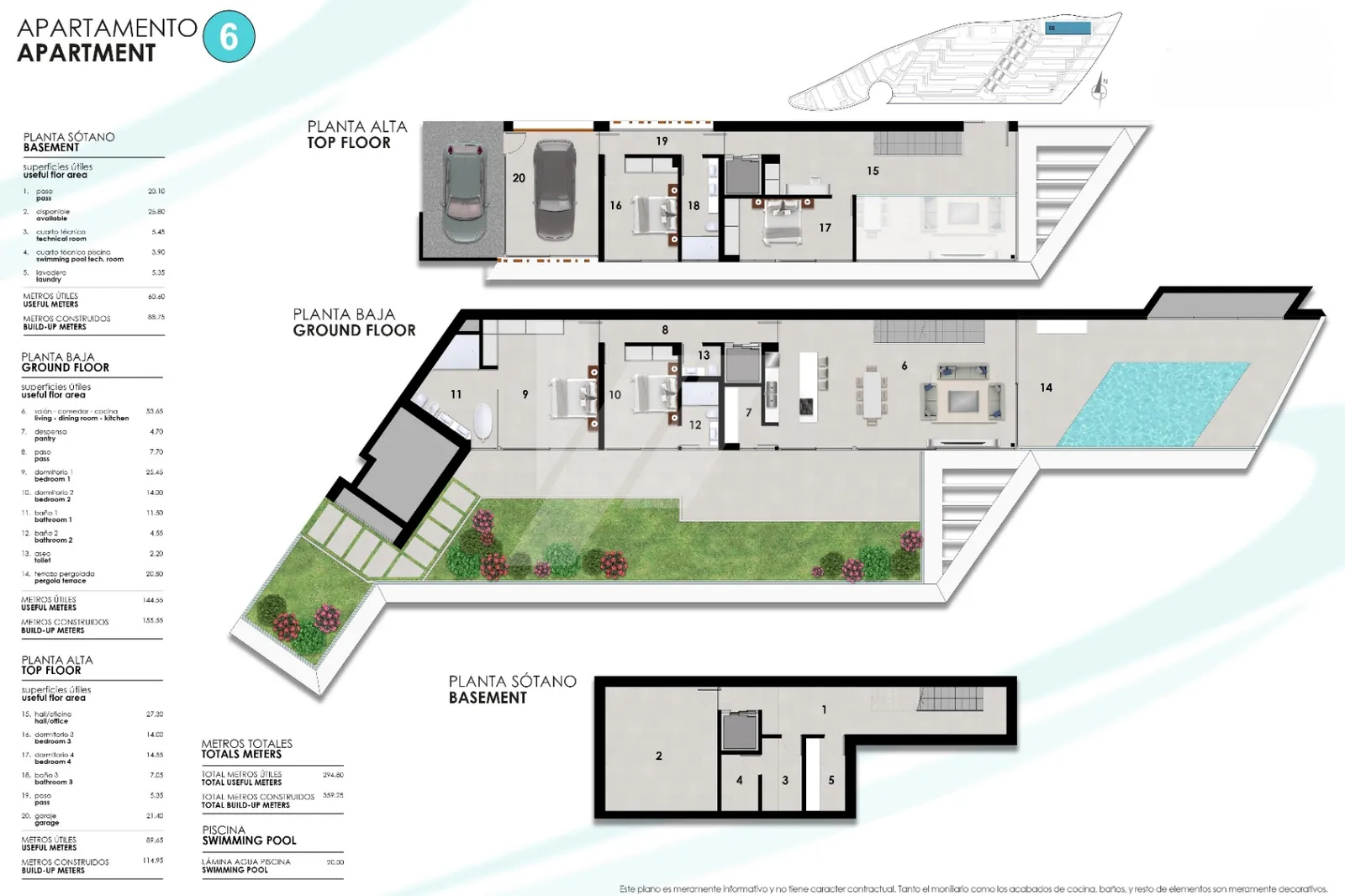 Penthouse te koop met zeezicht in Altea, Costa Blanca.