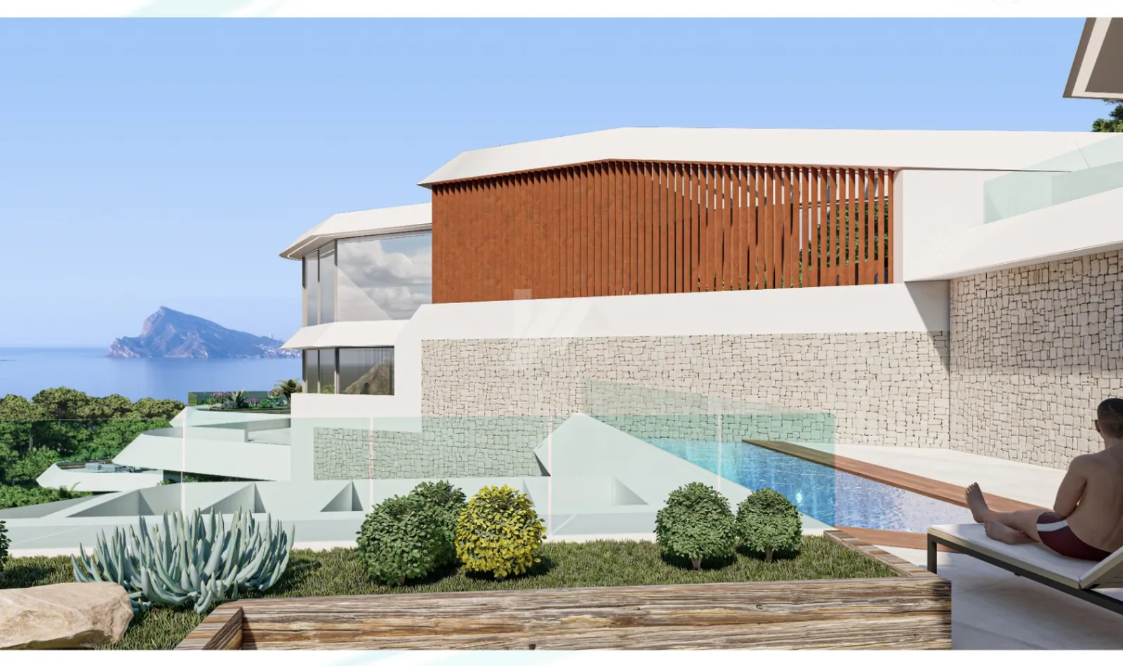 Luxe villa's met uitzicht op zee te koop in Altea. Costa Blanca.
