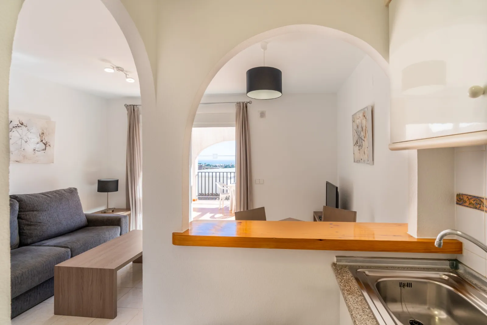 Appartement met zeezicht te koop in Cometa III, Calpe