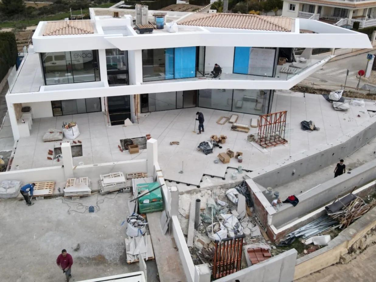 Luxe villa met uitzicht op de hele kust in Moraira