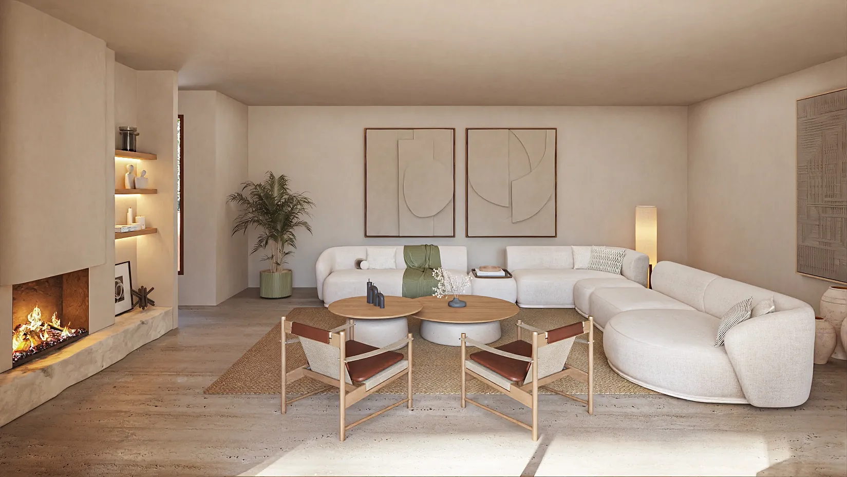 Project voor een Ibizastijl villa met zeezicht te koop in Fanadix, Benissa