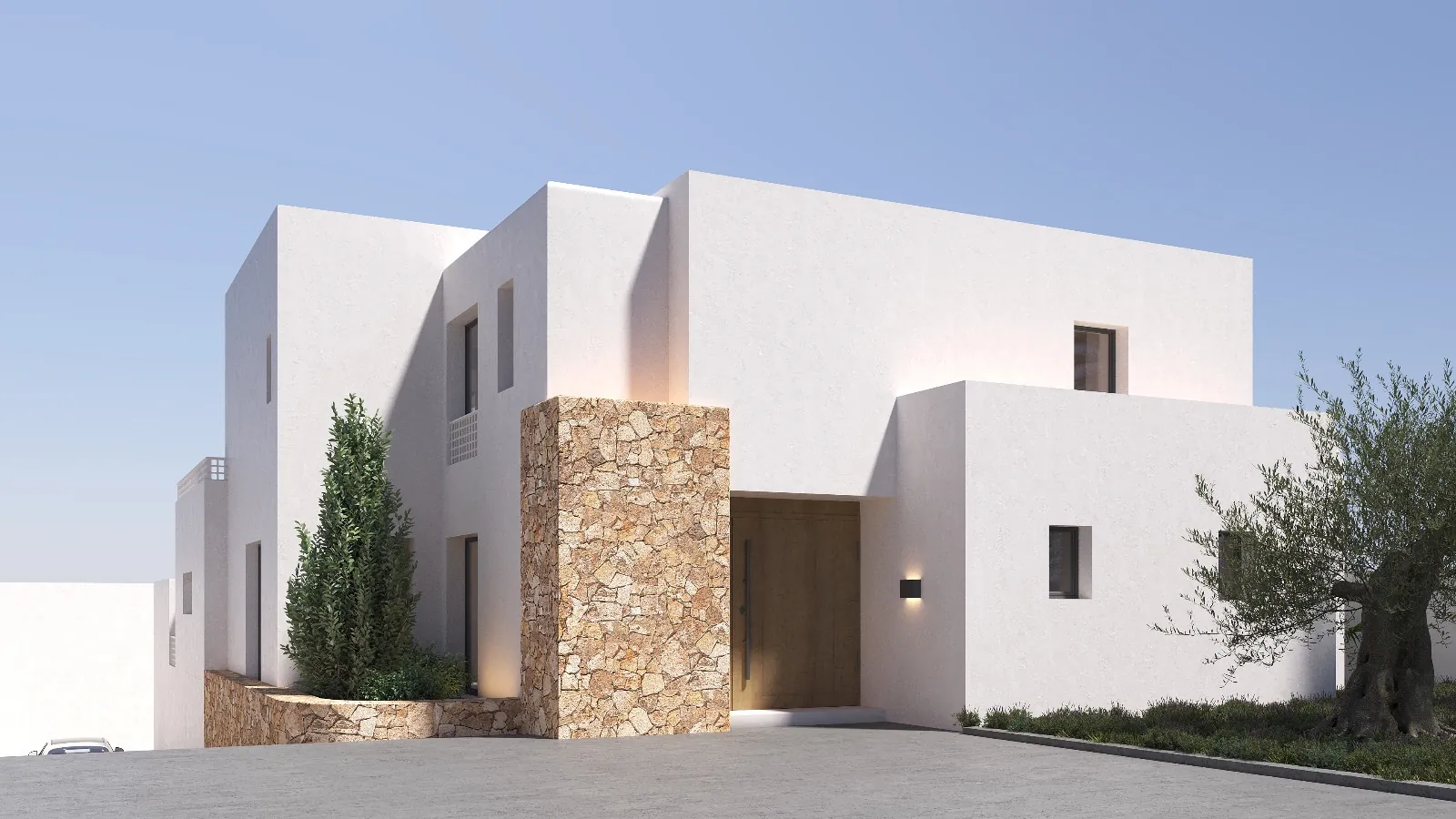 Ibiza-stijl nieuwbouwwoning te koop in La Camarrocha, Moraira