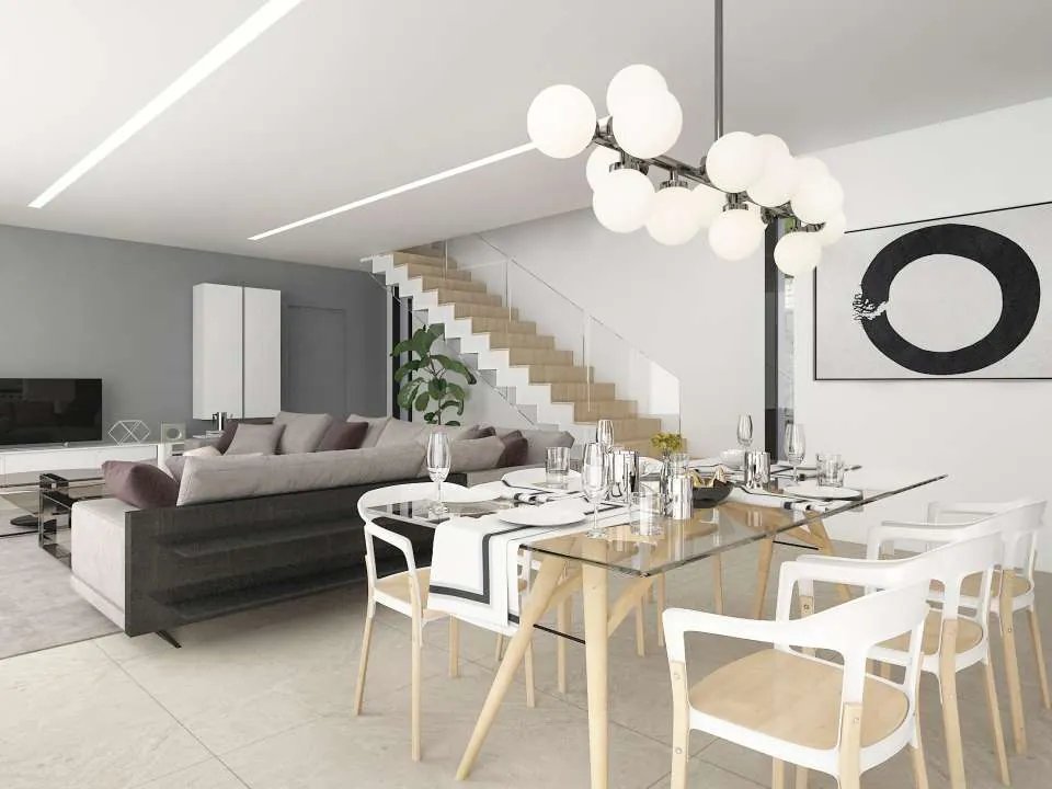 Nieuwbouwvilla te koop met panoramisch uitzicht op zee en de Peñon d'Ifach in Cumbre Del Sol, Benitachell