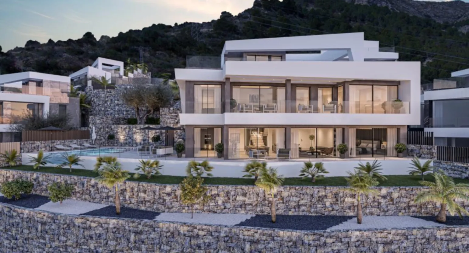 Nieuwbouwvilla onder constructie te koop in Partida Cucarres, Calpe