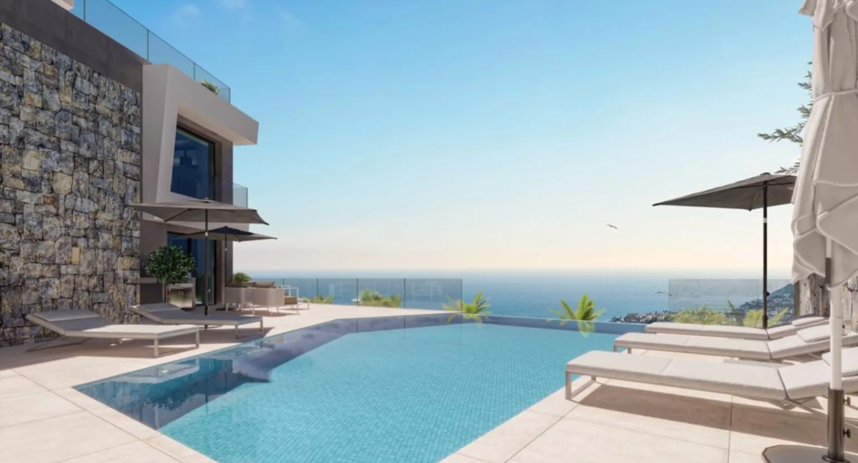 Nieuwbouwvilla onder constructie te koop in Partida Cucarres, Calpe